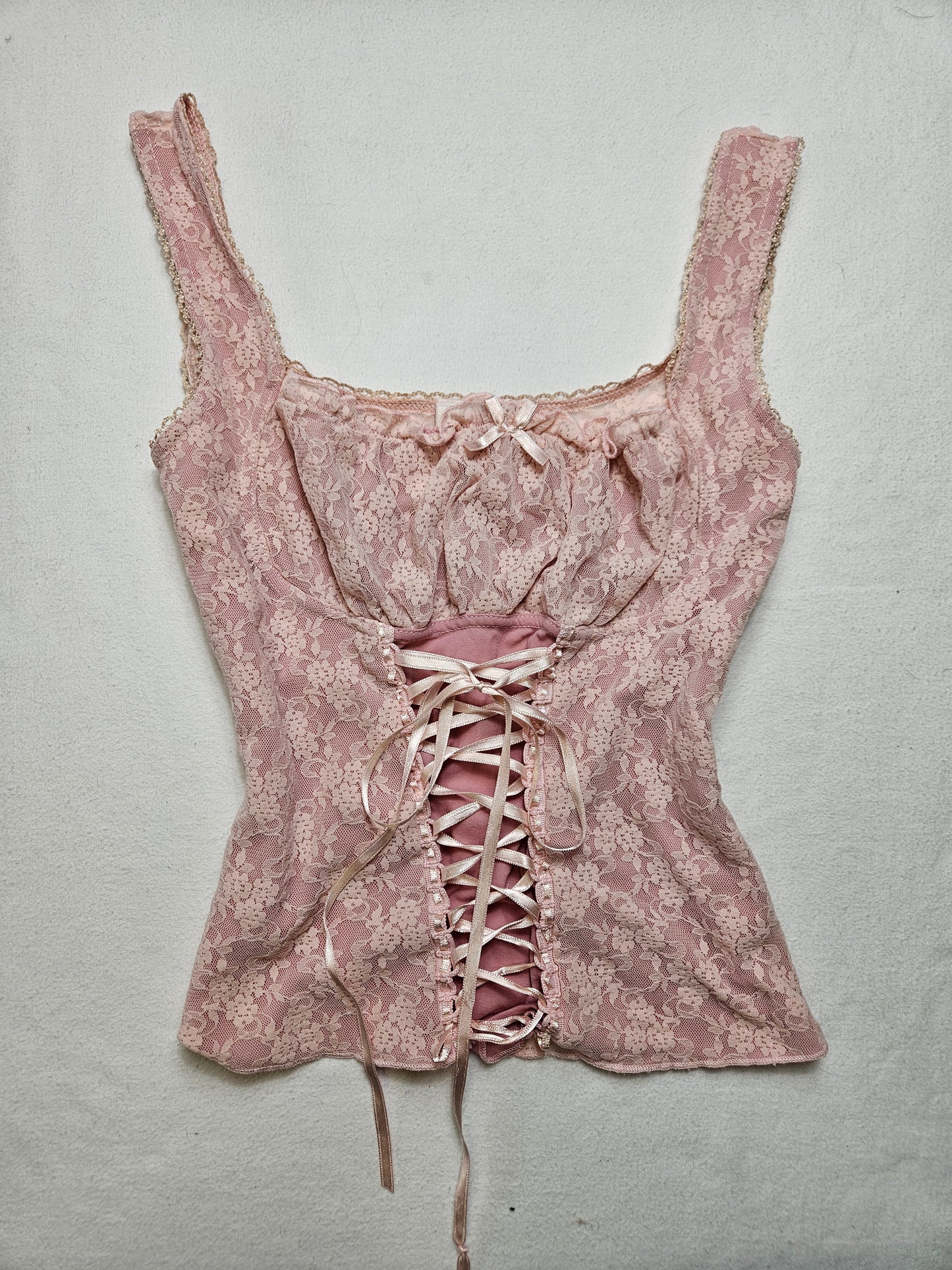 Haut esprit corset rose 3 Suisses