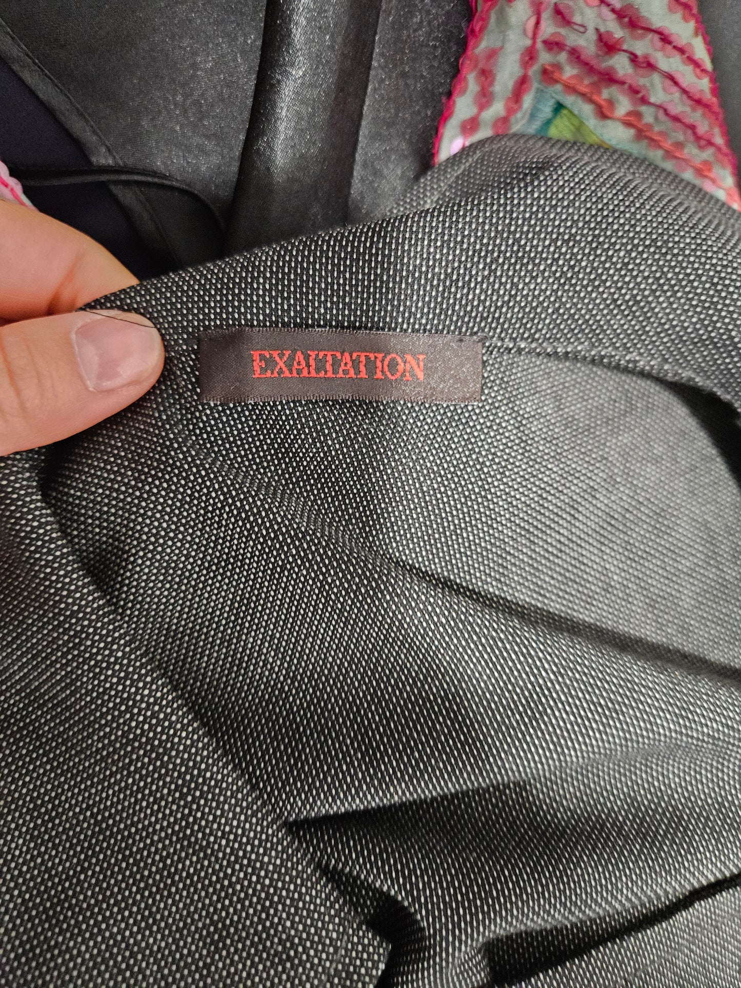 Robe rayée fermeture par boutonnage