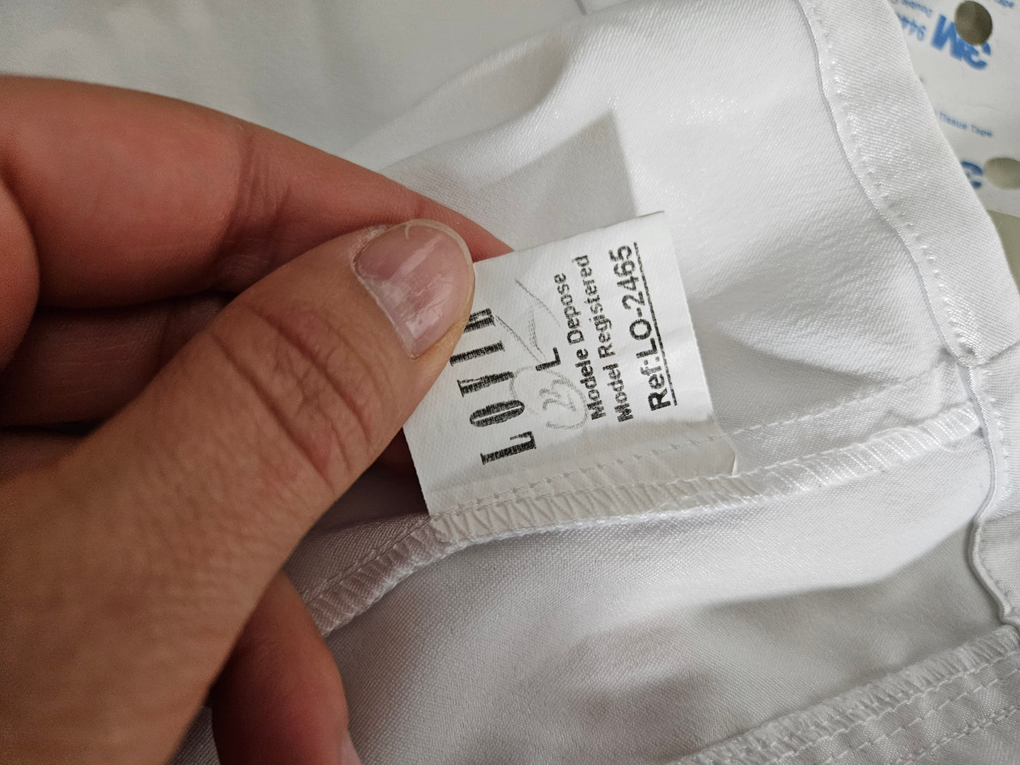 Haut esprit corset blanc satiné