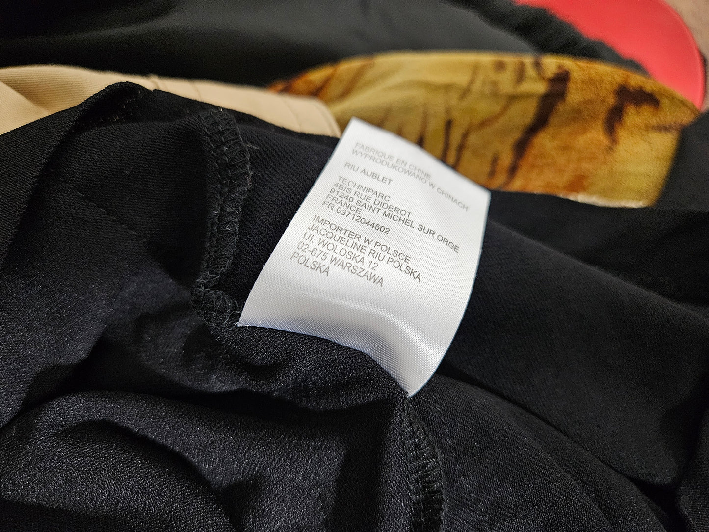 Haut bi matière détails transparents