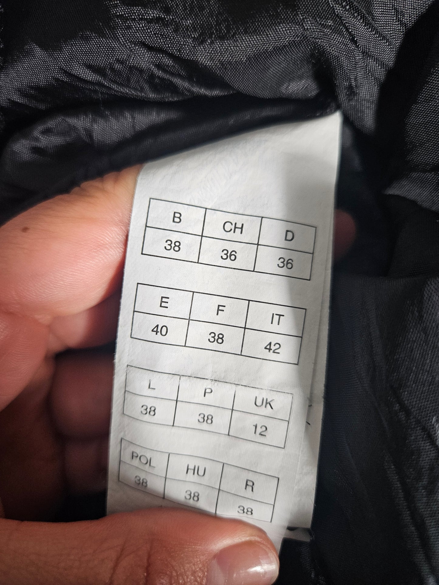 Chemisier en dentelle noire