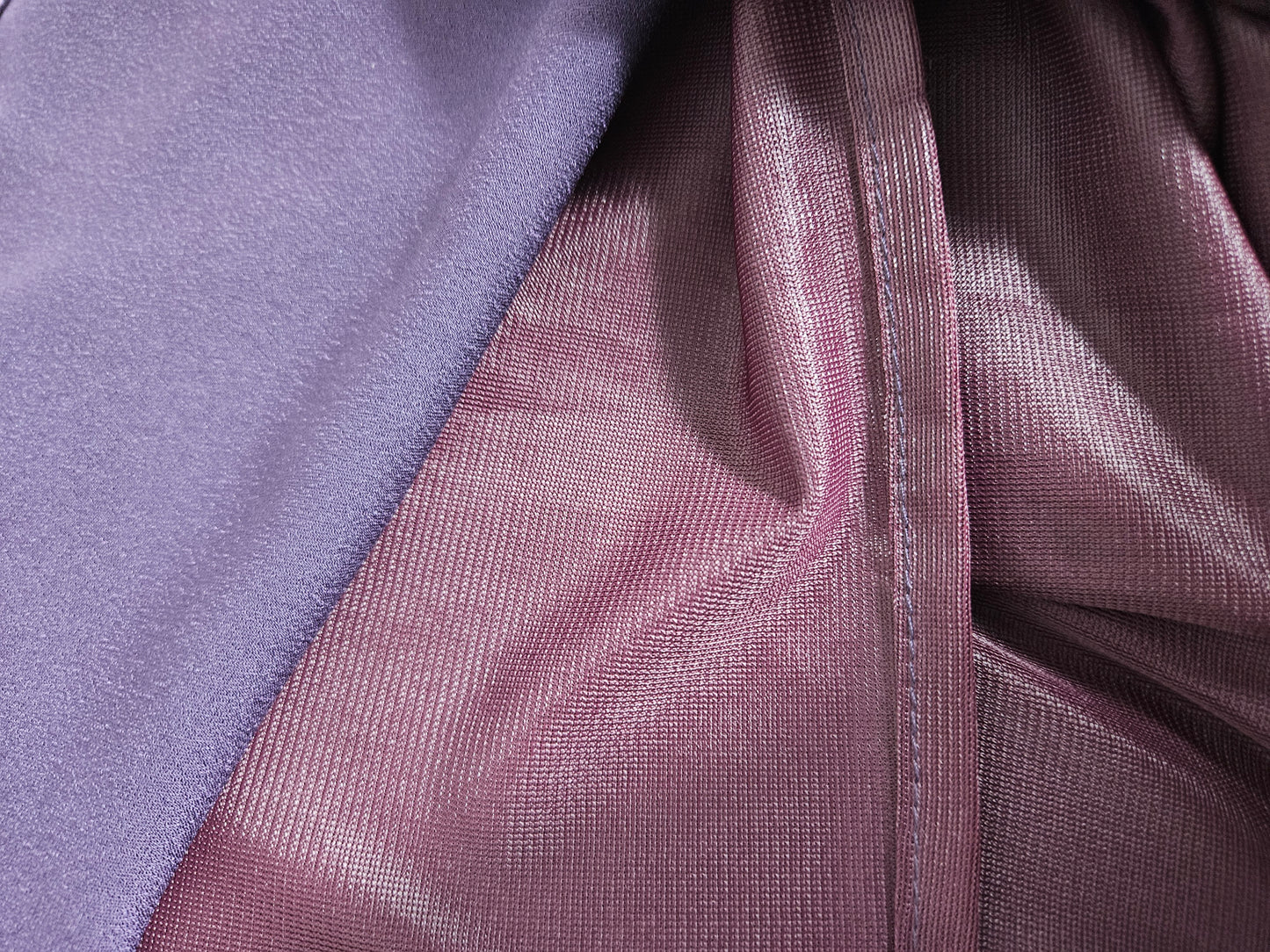 Jupe évasée violette