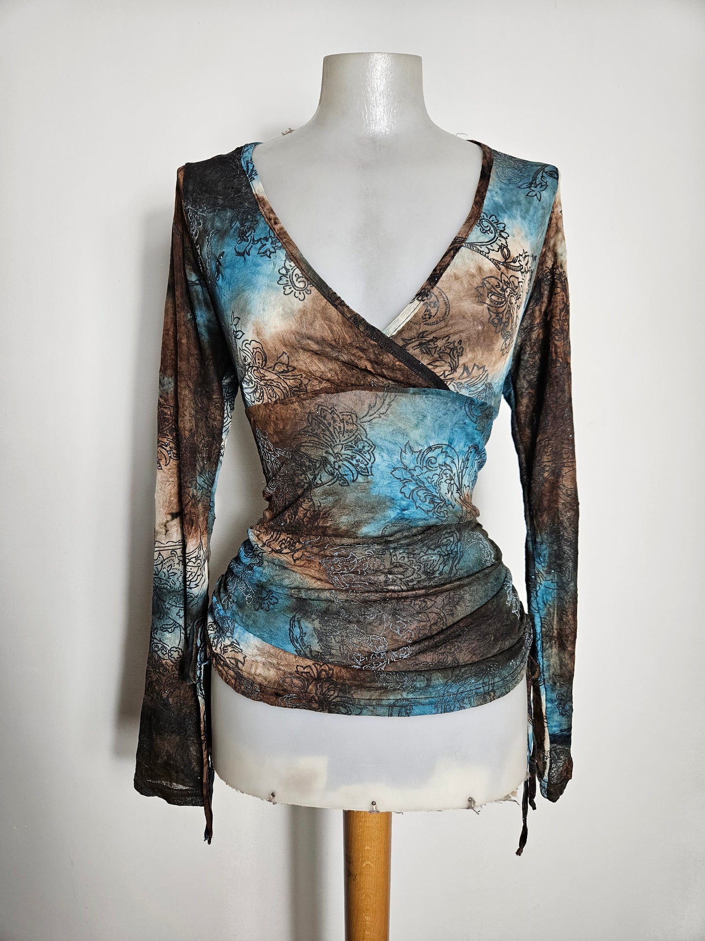 Haut en voile tie and dye