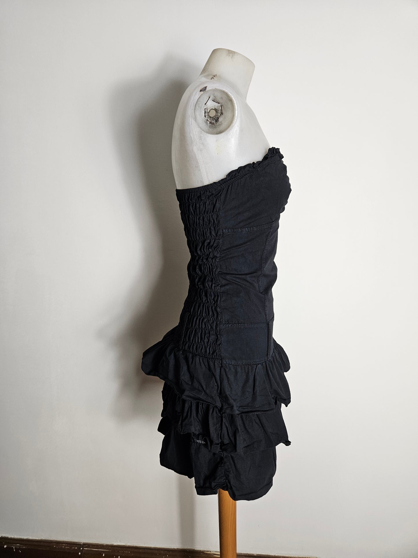 Robe bustier noire