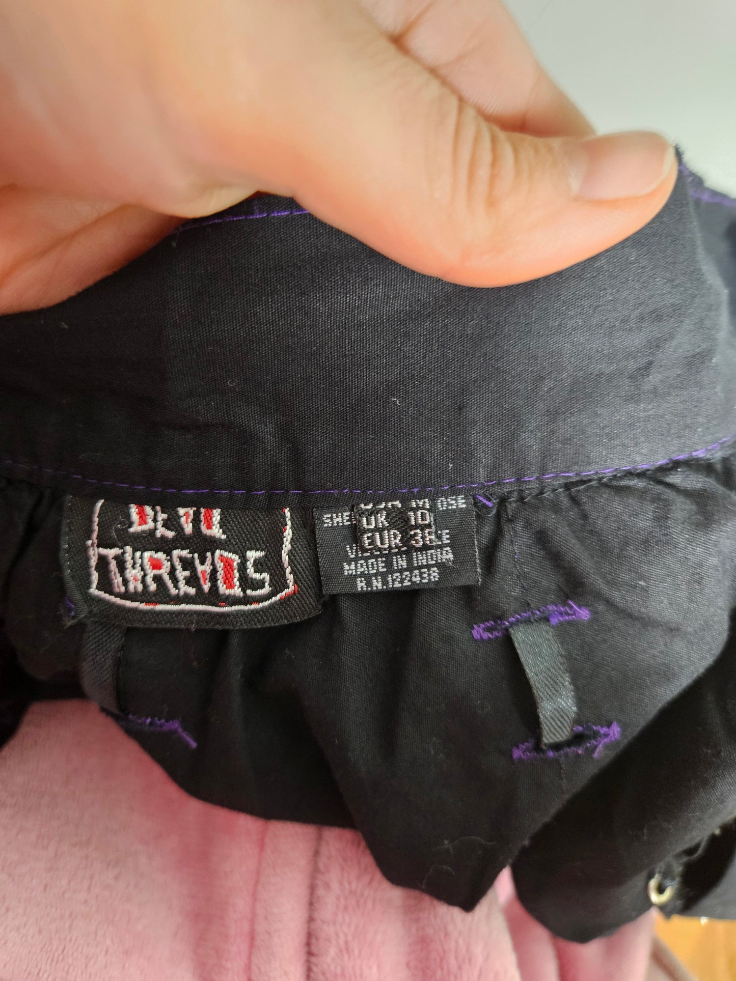 Jupe asymétrique à lacets