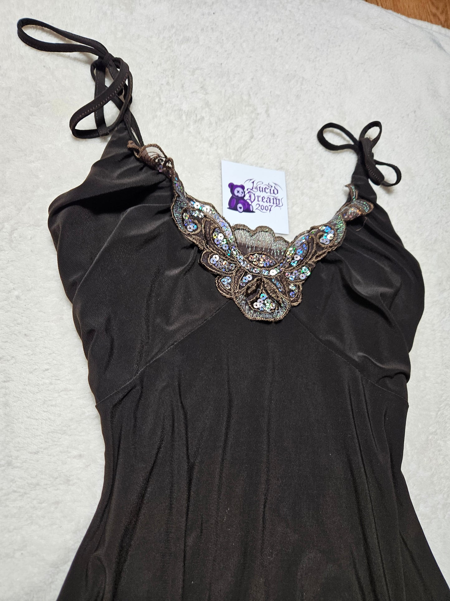 Haut asymétrique marron
