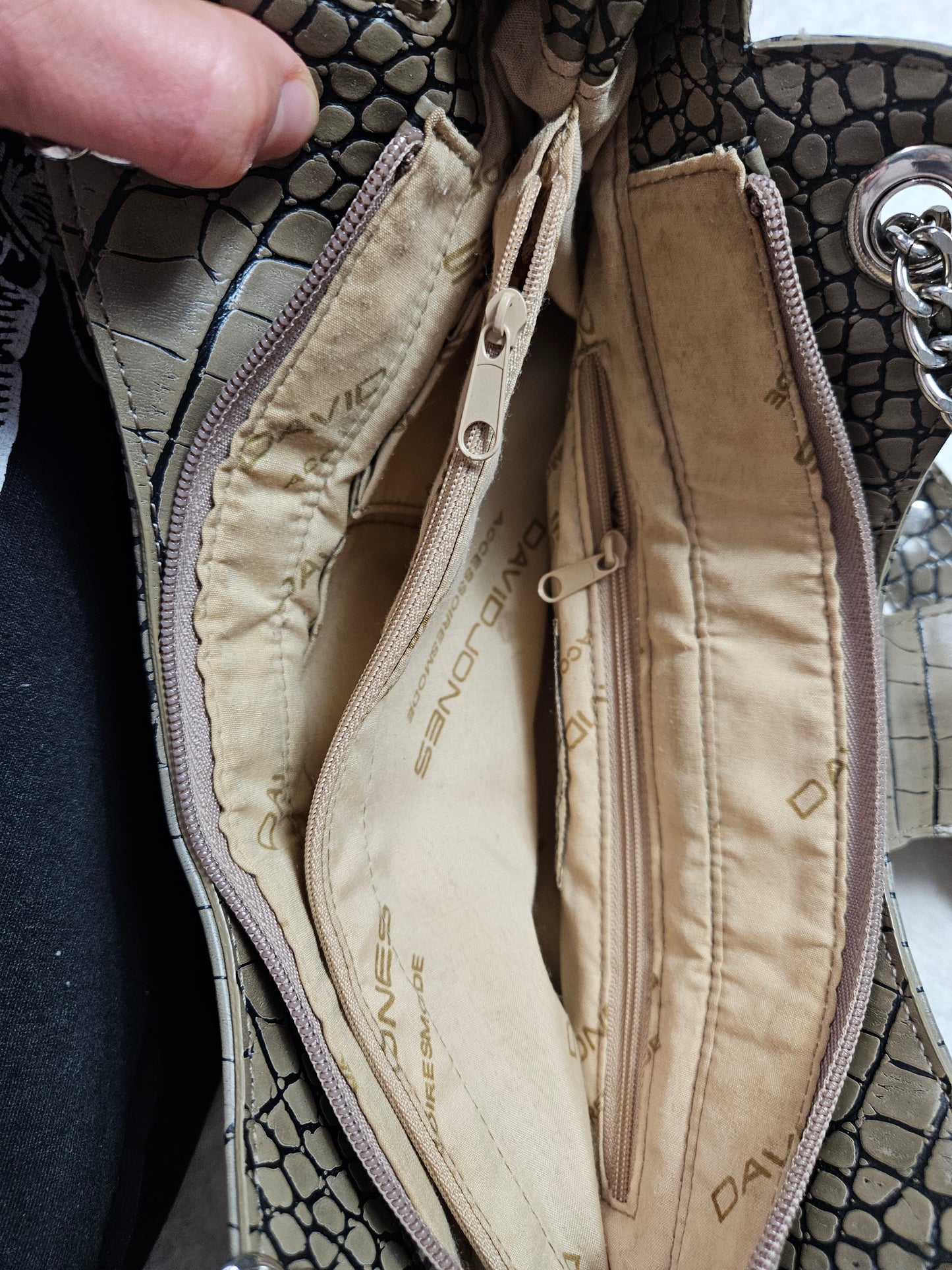 Sac à main toile et simili