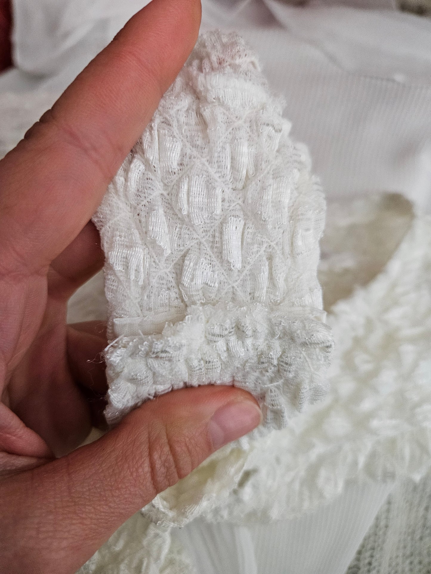 Body en voile détails broderies
