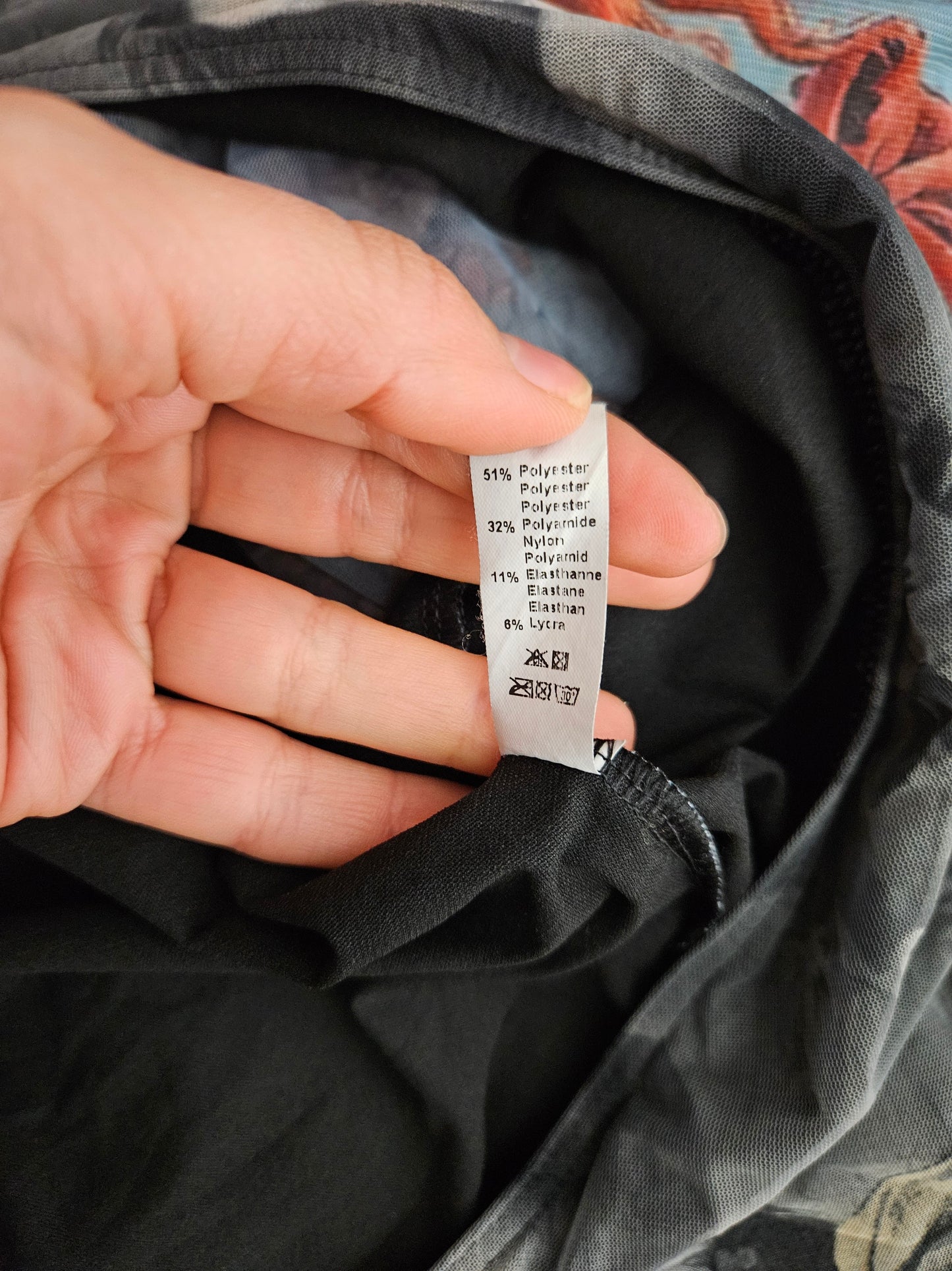 Wrap cardigan in voile with an angel pattern