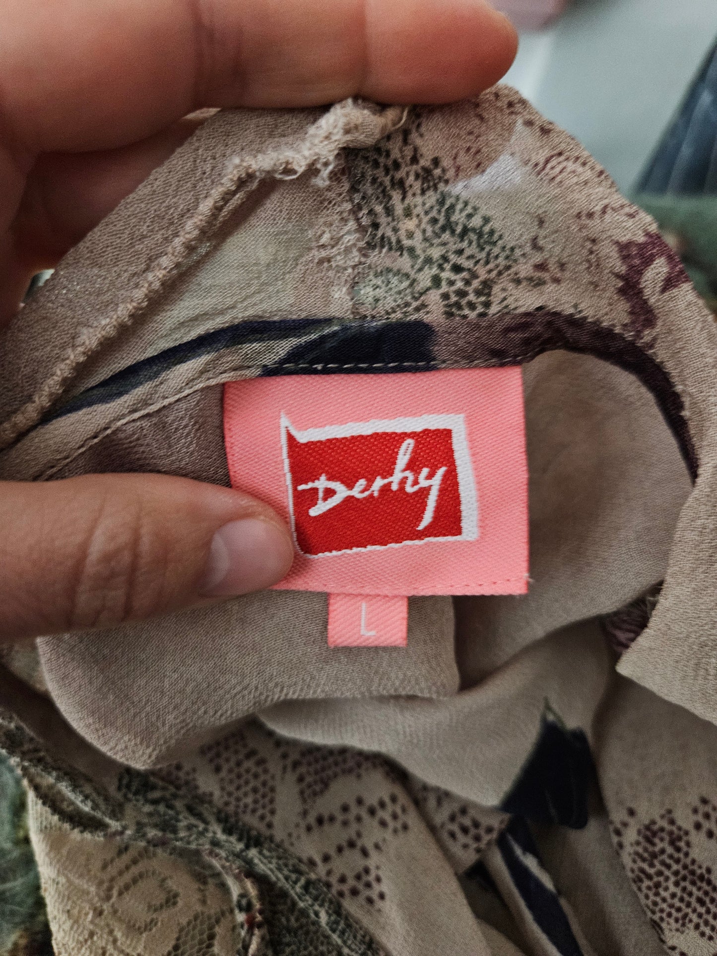 Chemisier fleuri René Derhy