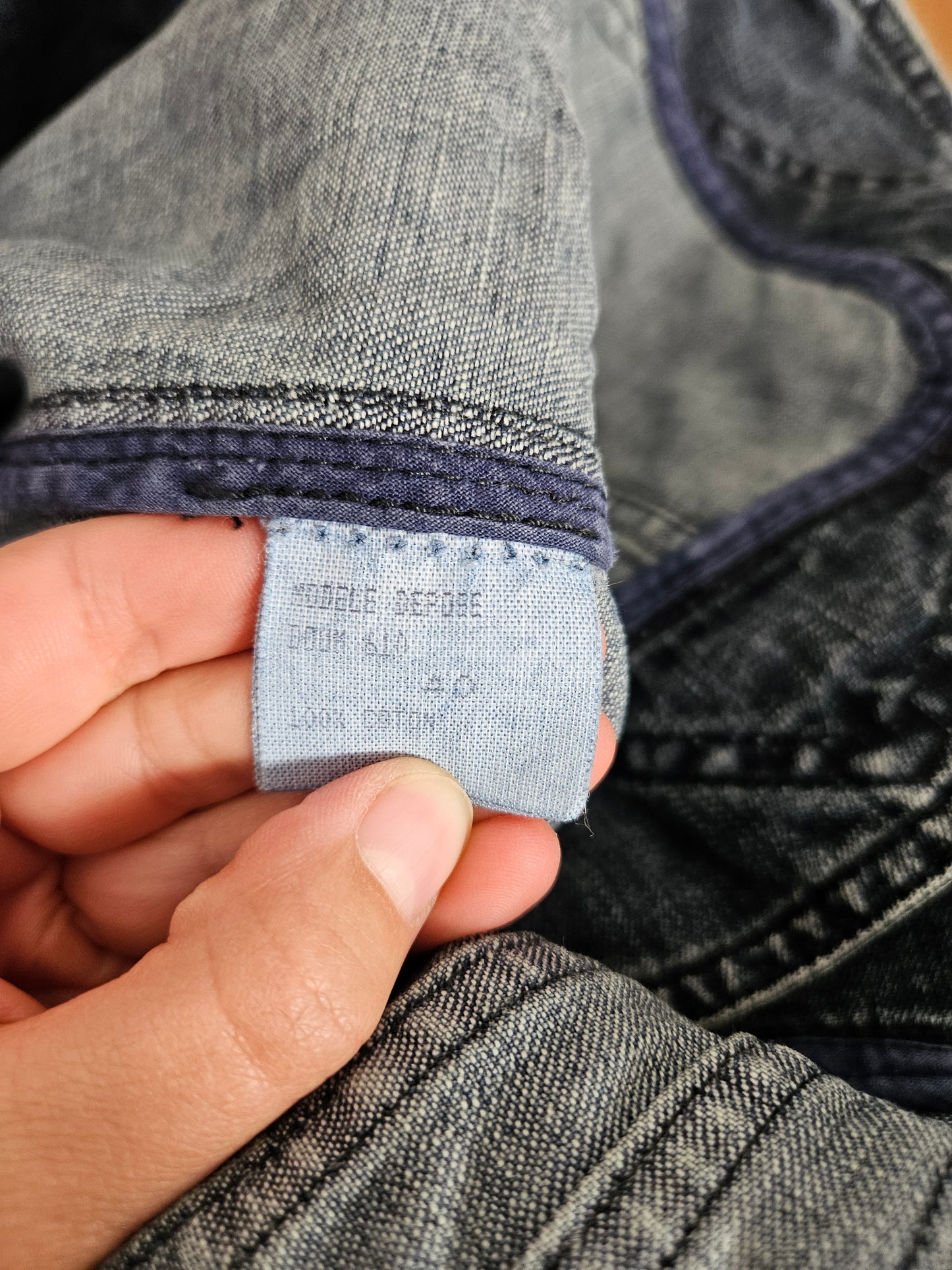 Chaqueta vaquera cierre de corchete