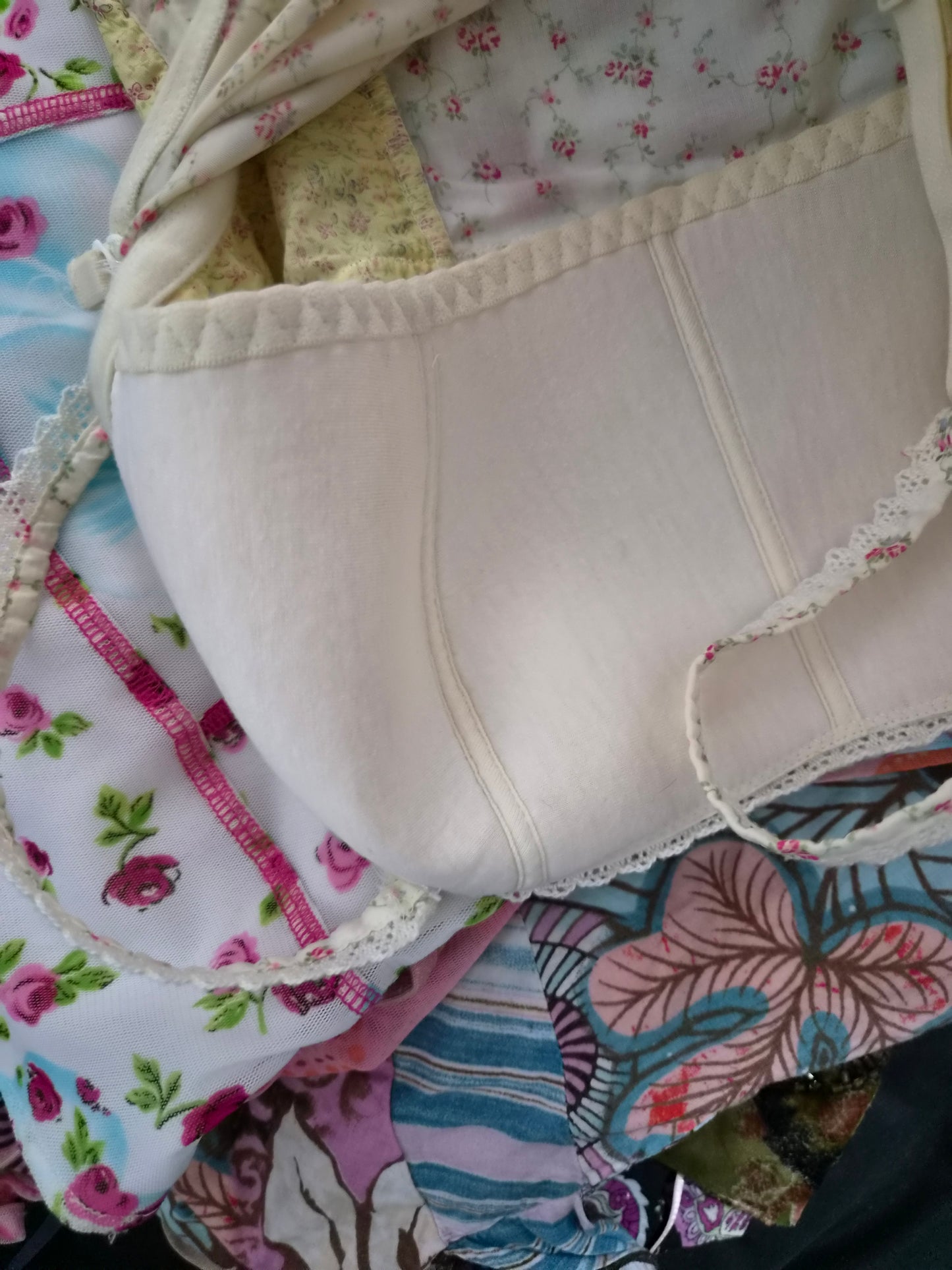 Haut bustier fleuri