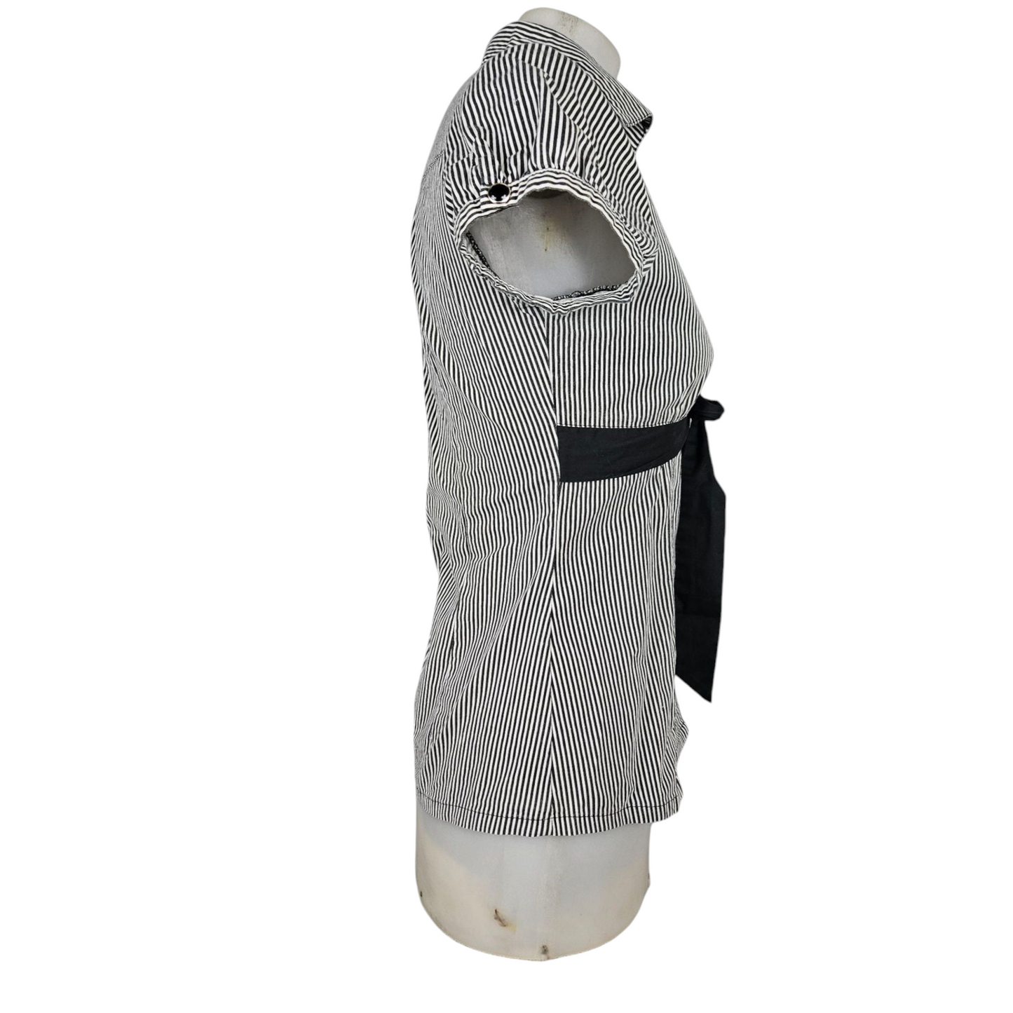 Chemise cintrée avec ruban