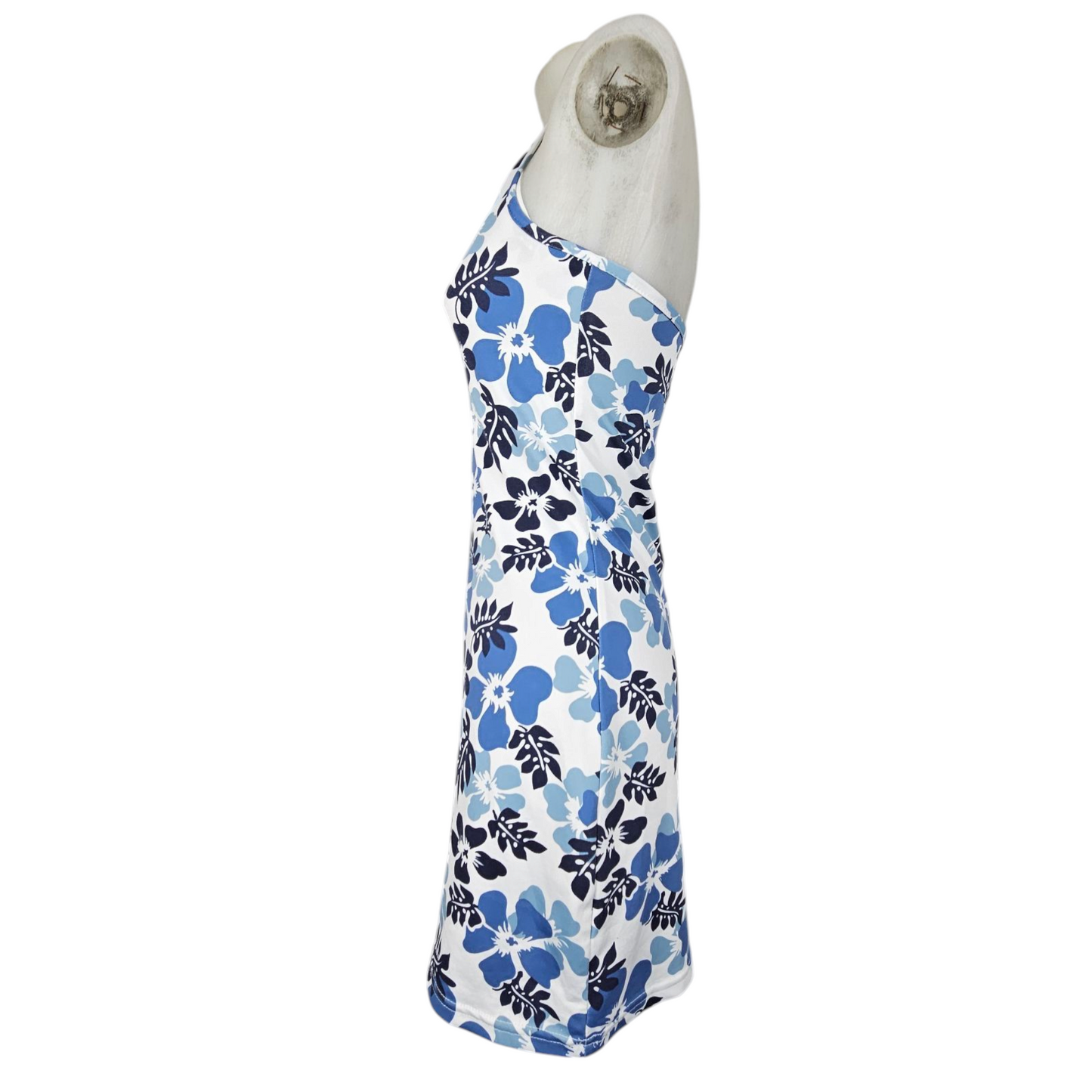 Robe dos nu motif floral