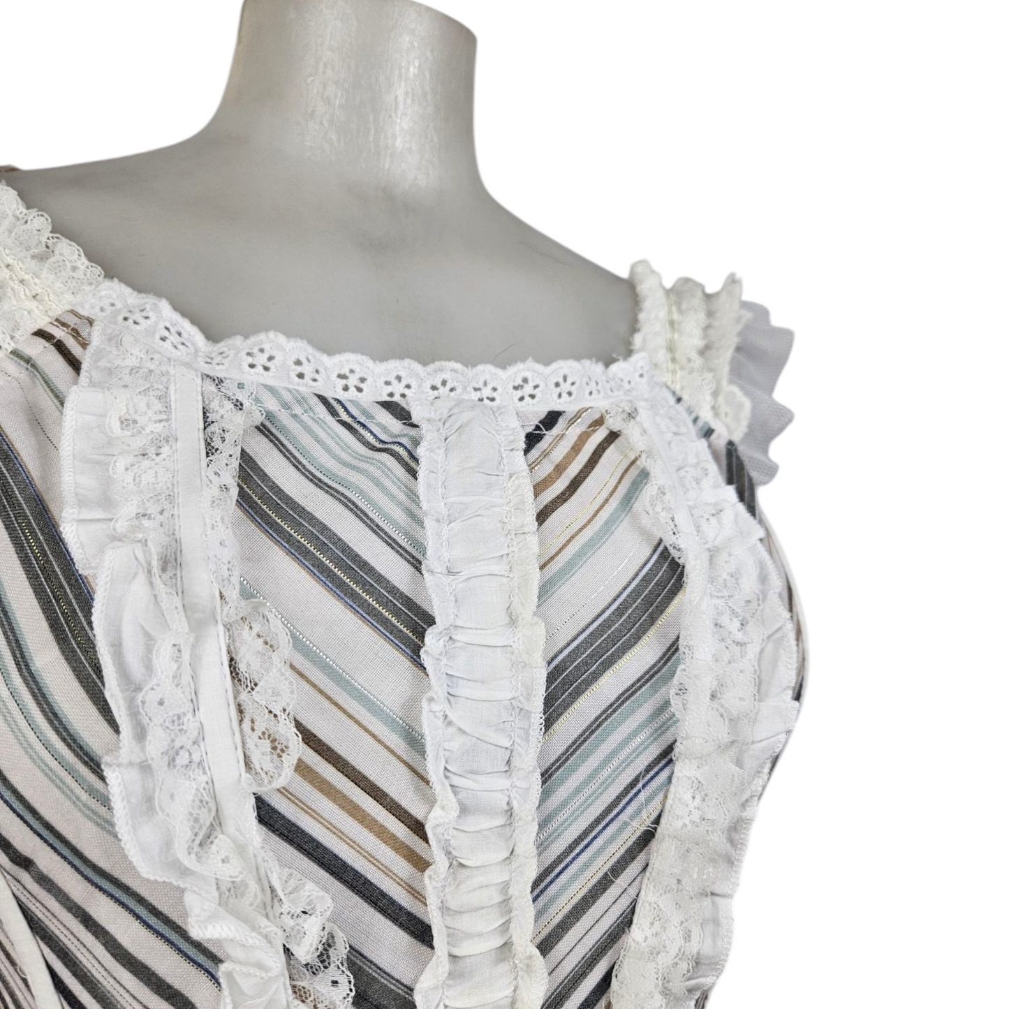 Haut esprit corset romantique