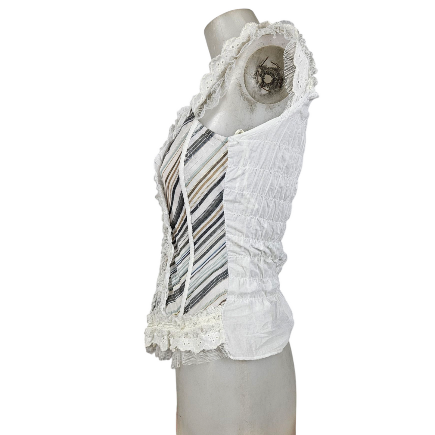 Haut esprit corset romantique