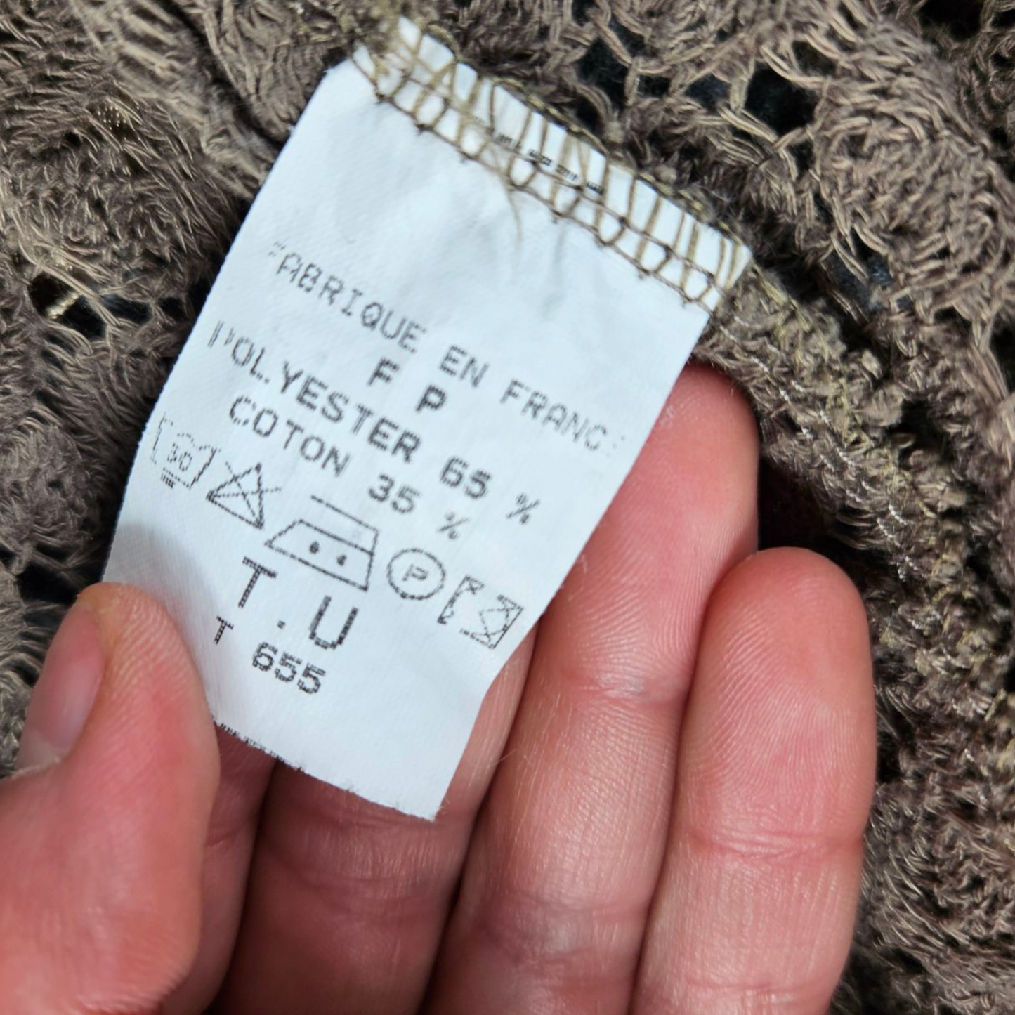 Cache cœur en dentelle