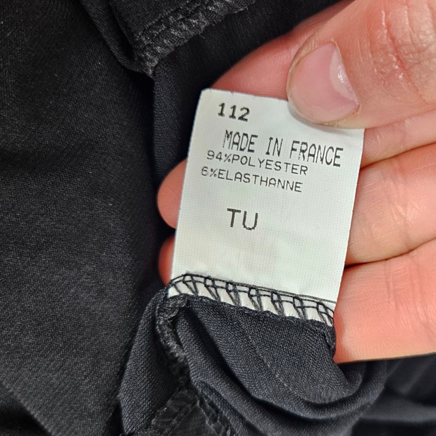 Débardeur asymétrique détails strass