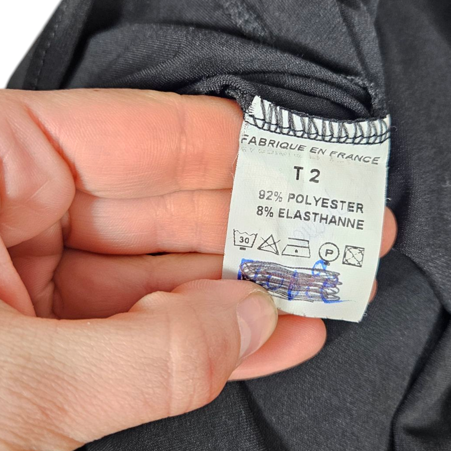 Haut col bénitier bretelles en strass