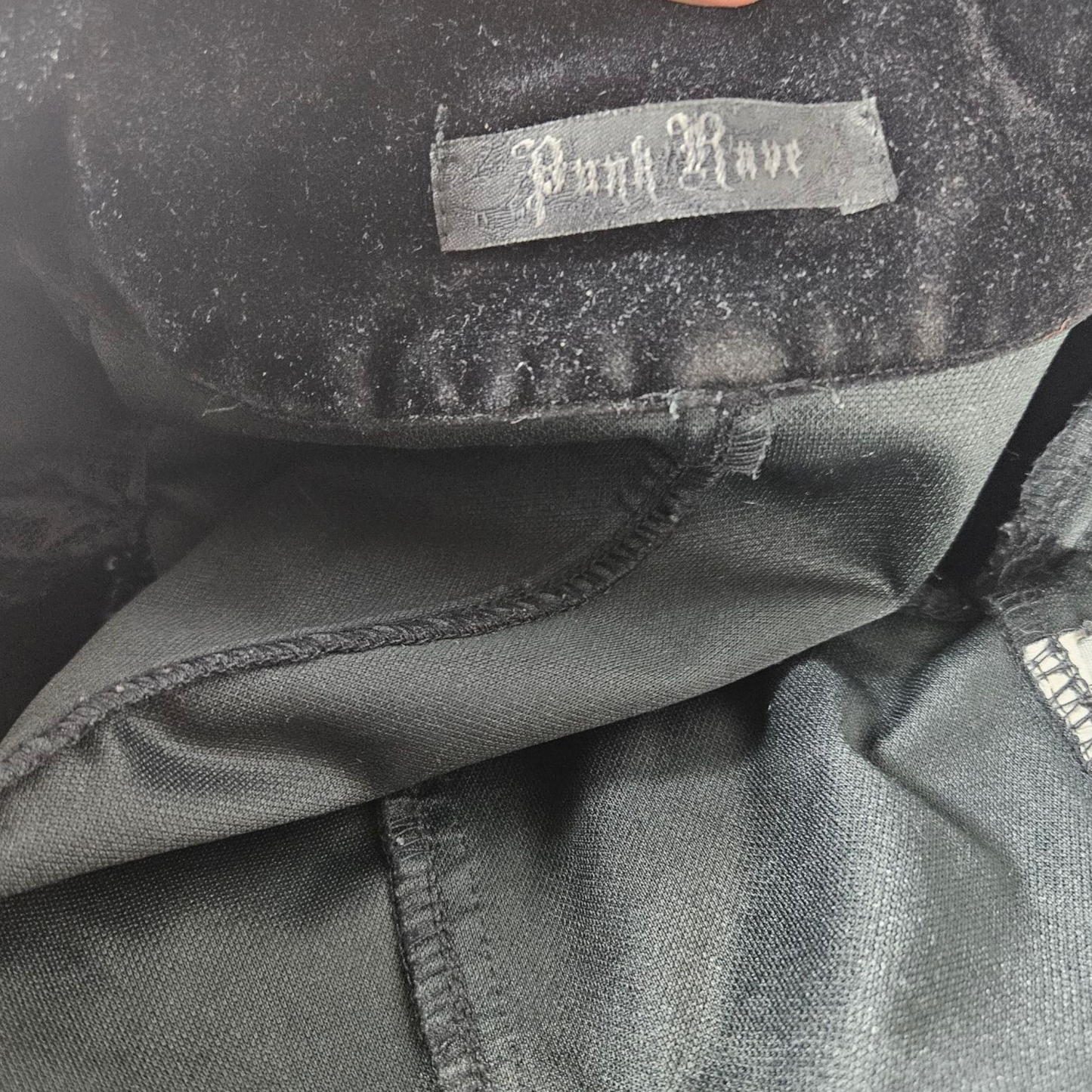 Boléro en velours punk rave