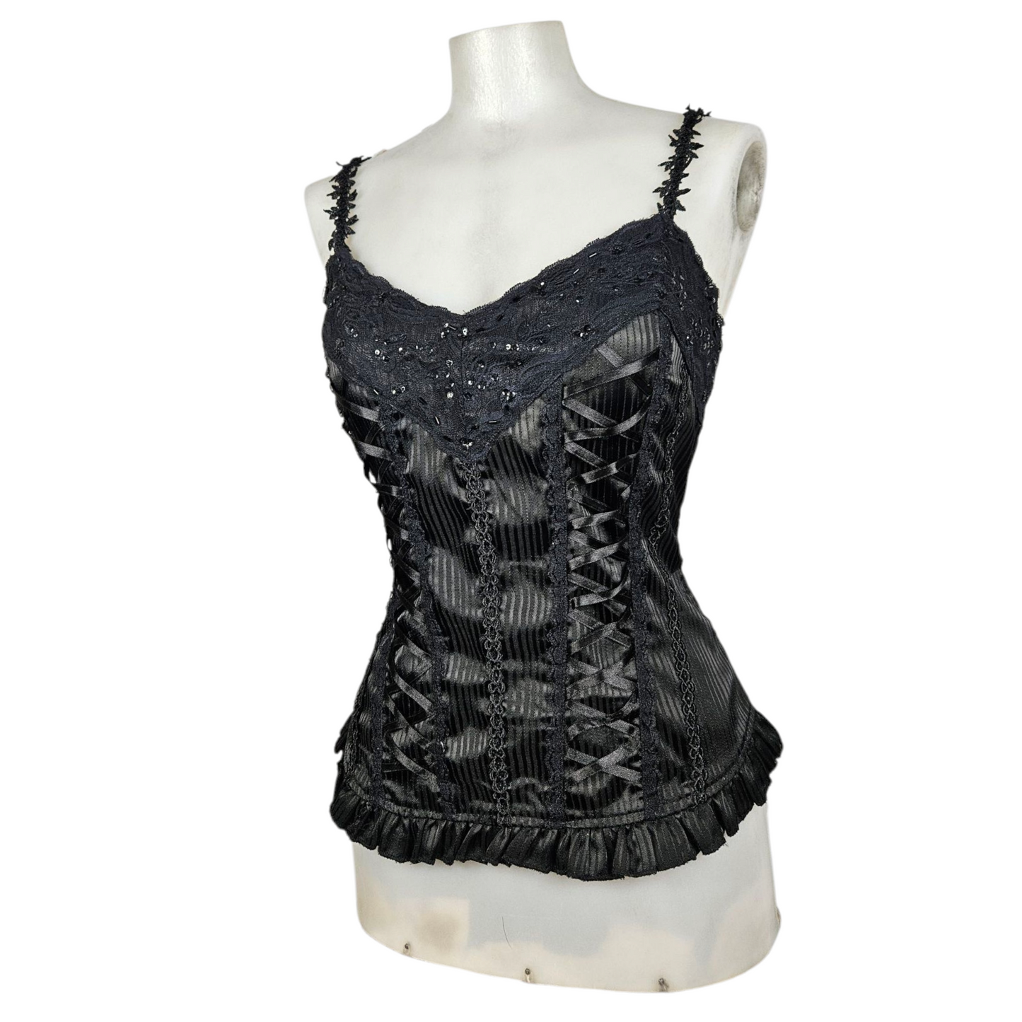Corset-style top
