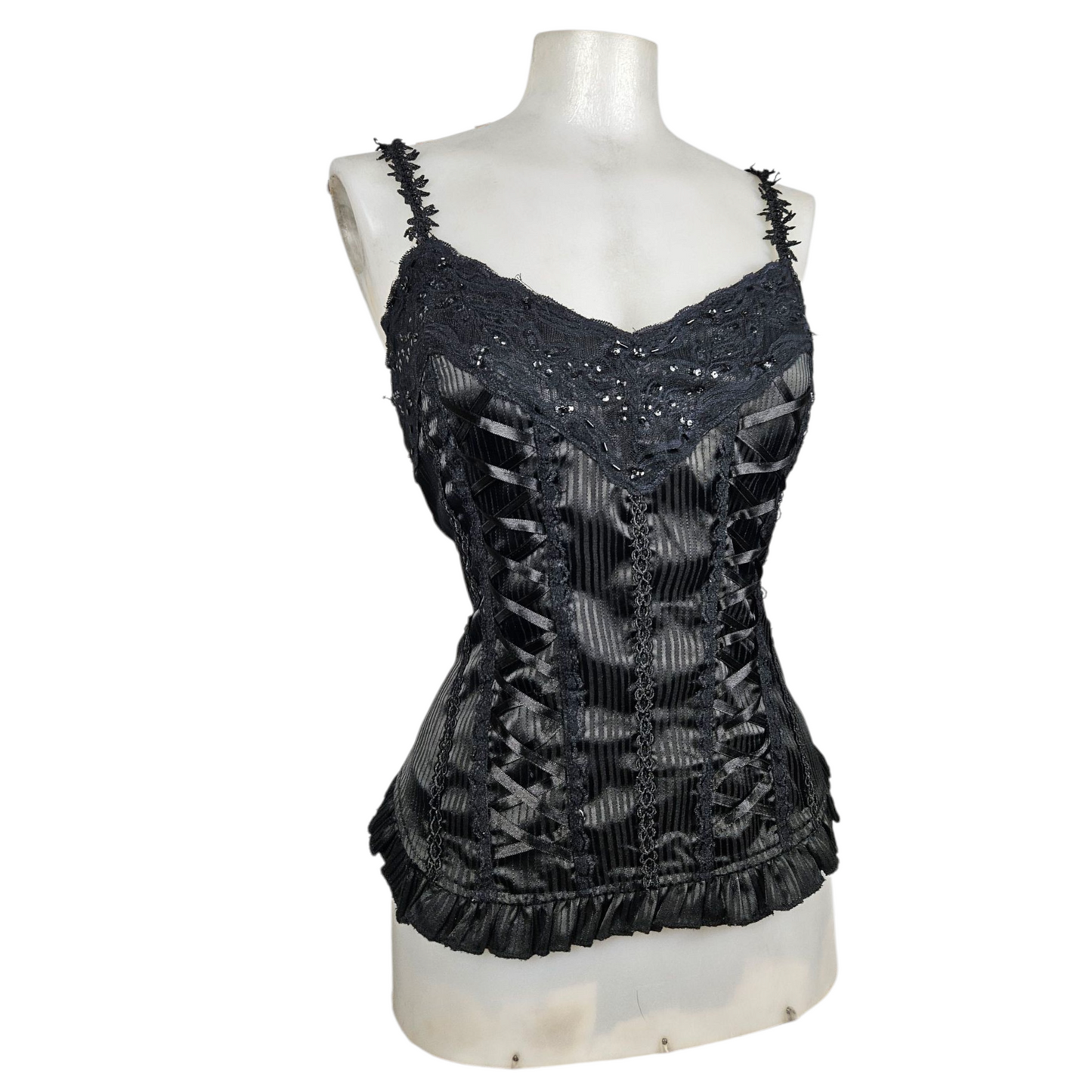 Corset-style top