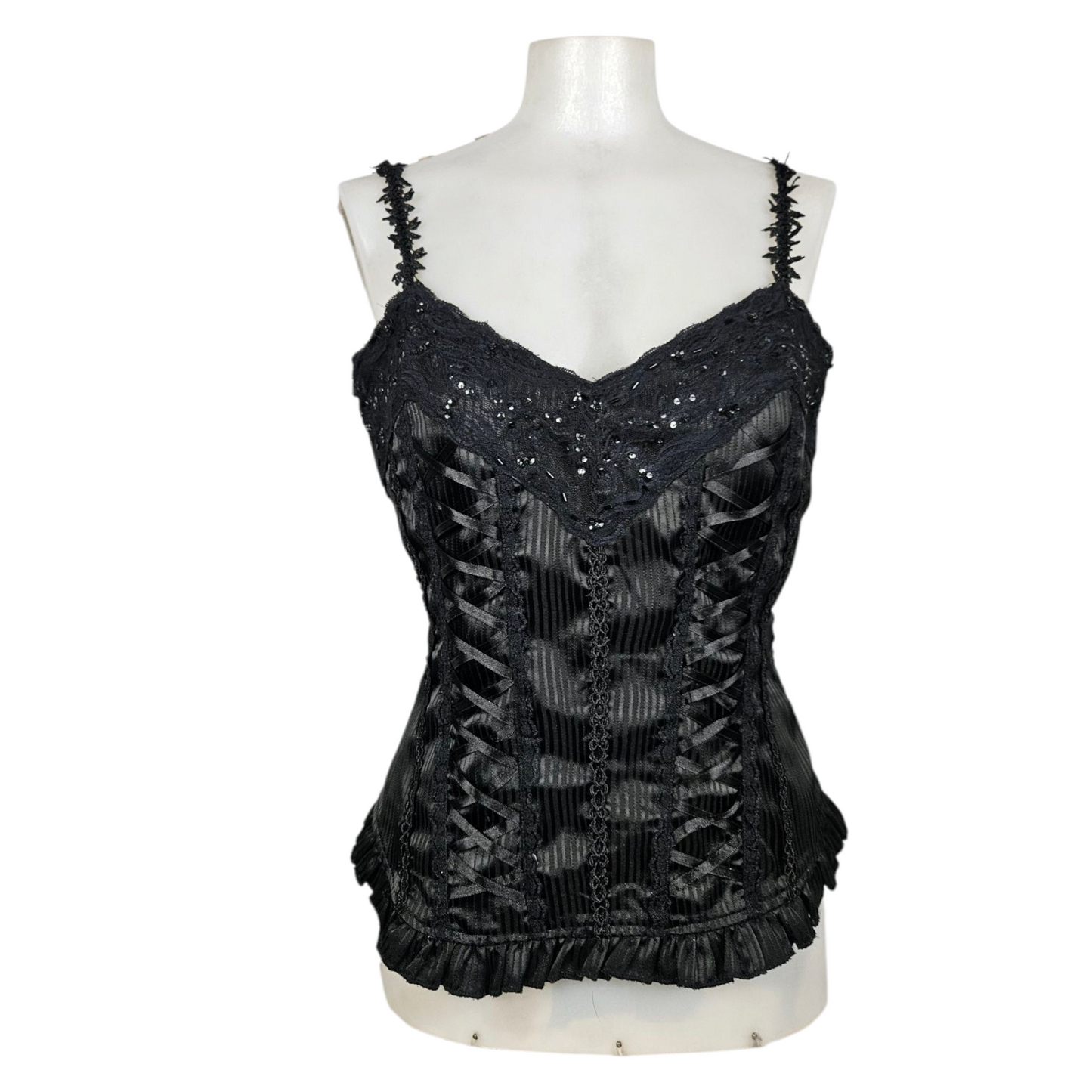 Corset-style top
