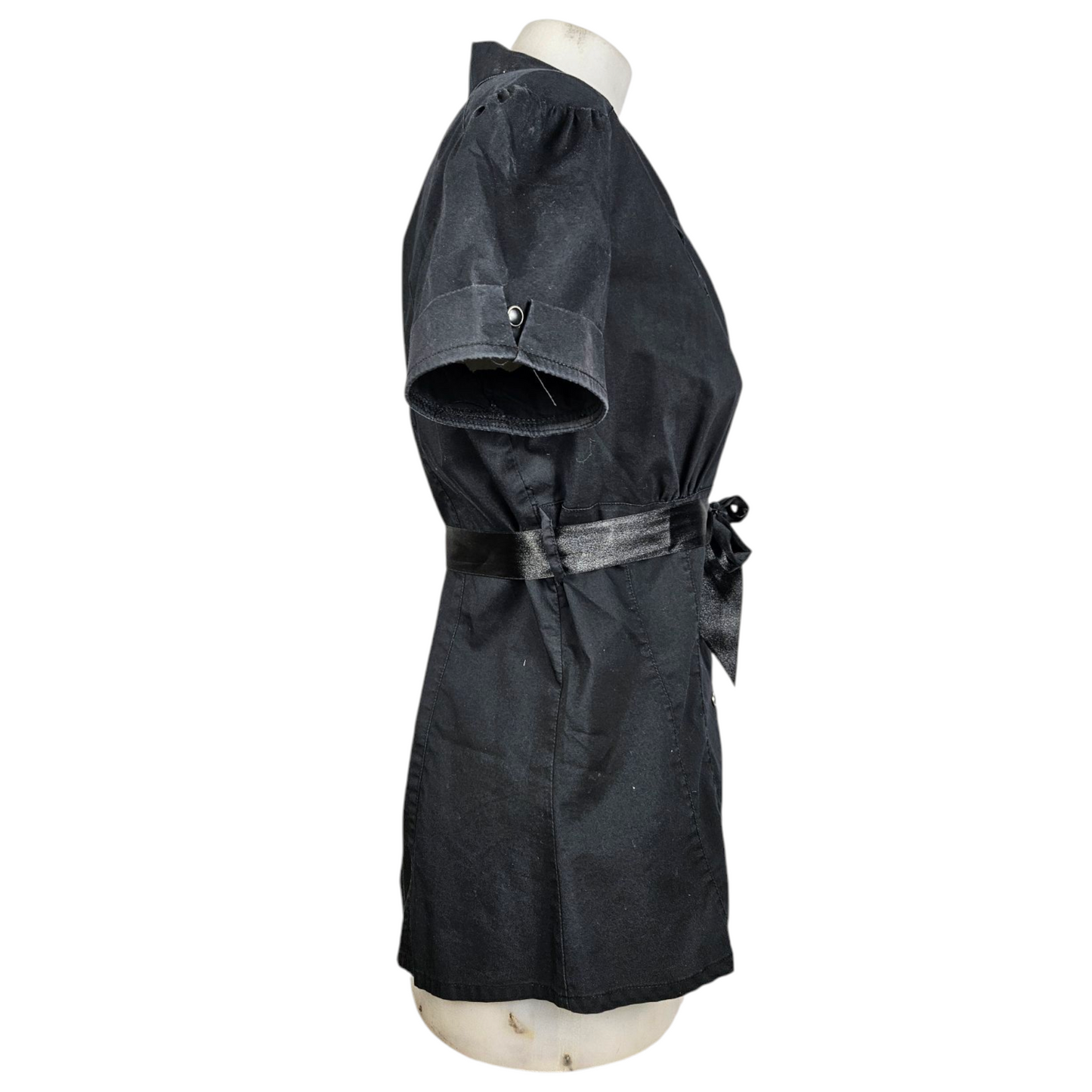 Chemise cintrée détails ceinturé