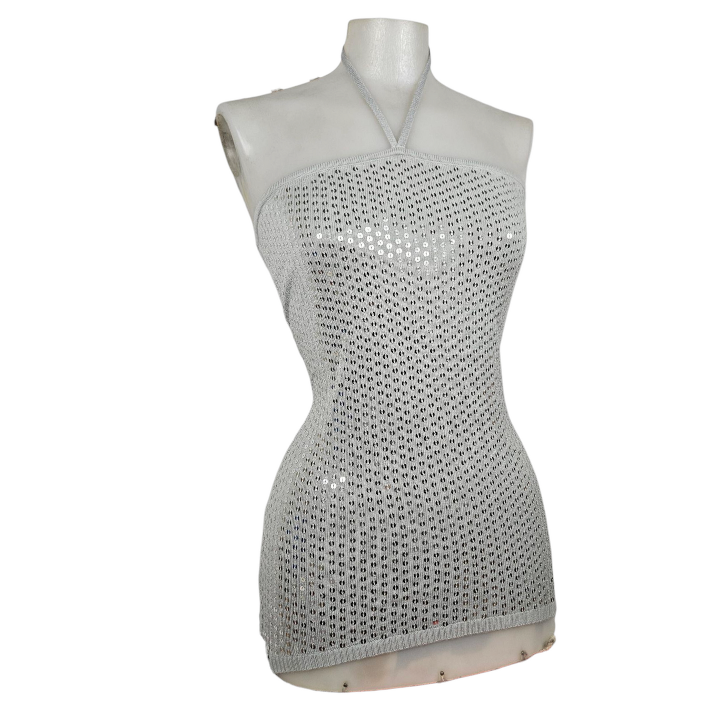 Haut strapless détails strass