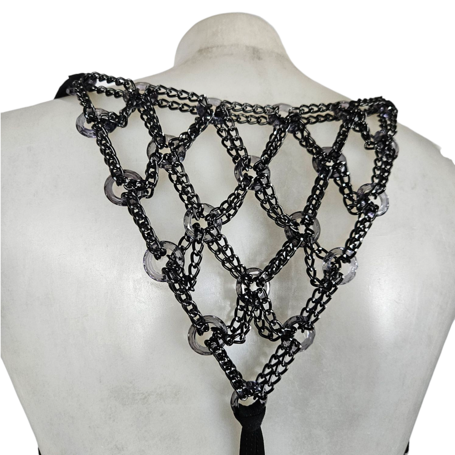 Robe dos nu col bénitier