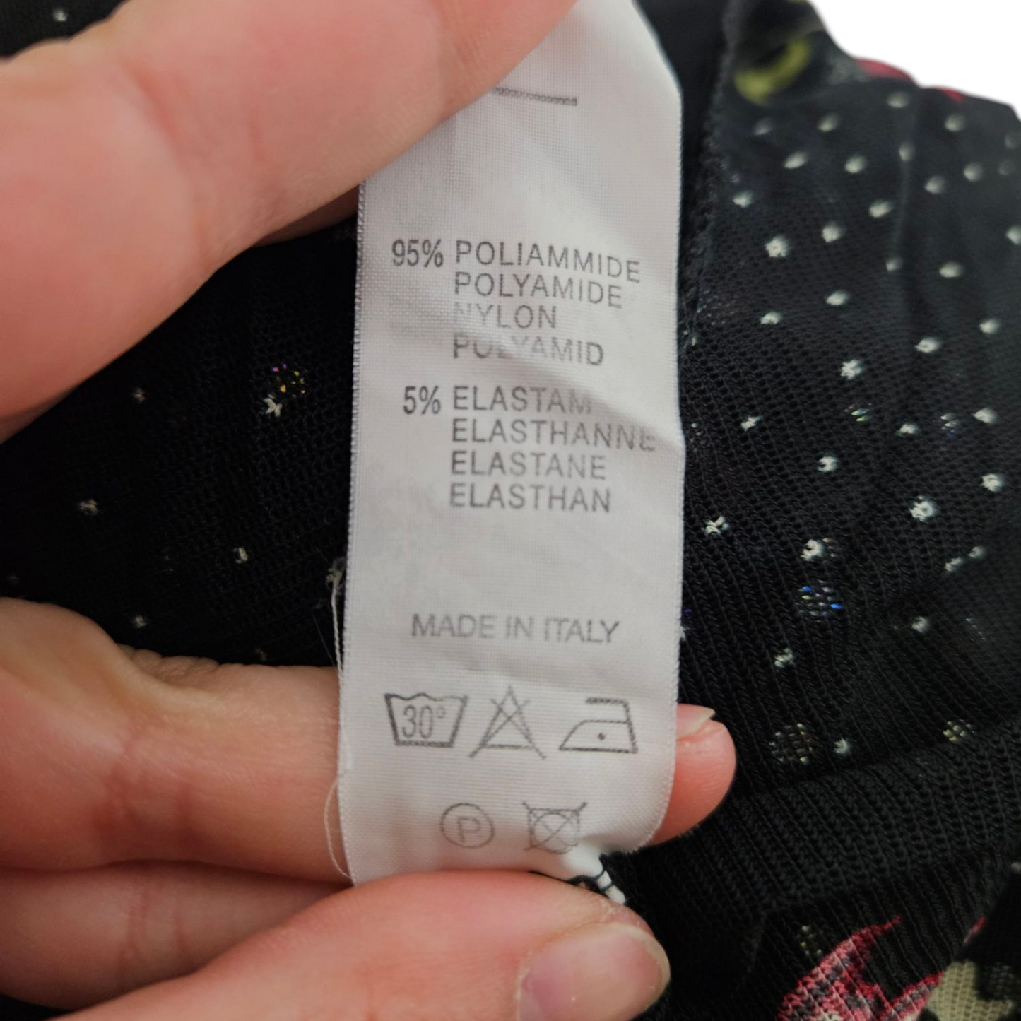 Haut en voile détails strass