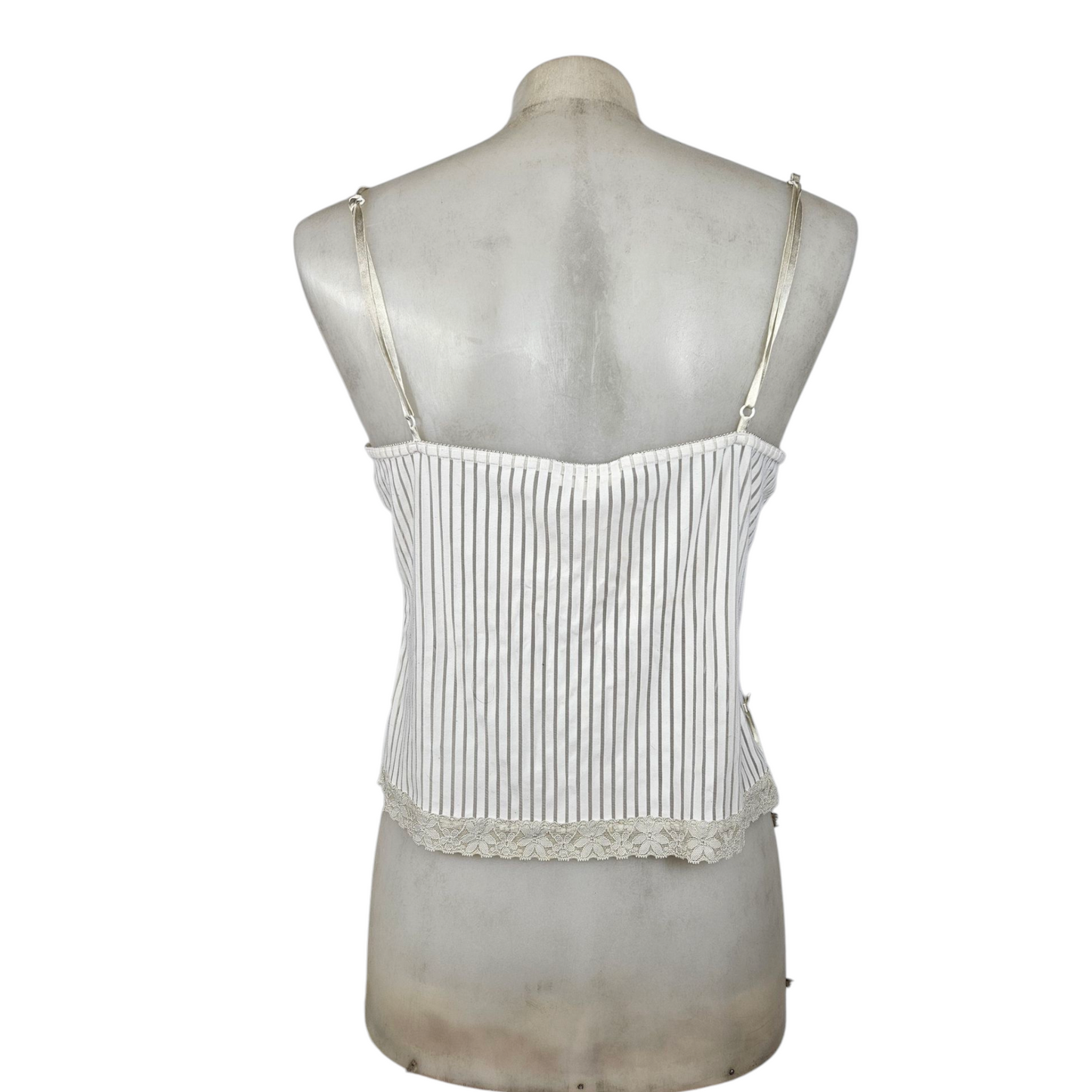 Débardeur esprit lingerie en voile