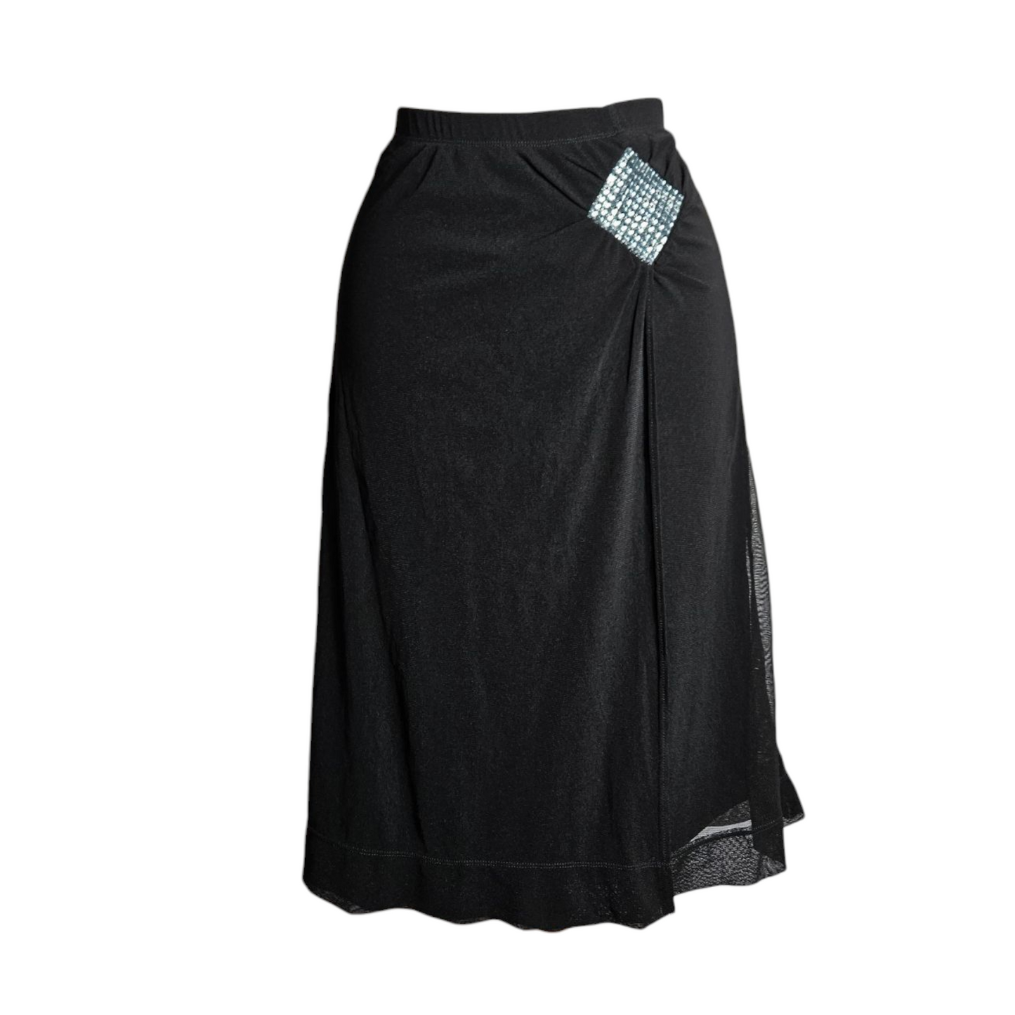 Jupe en voile avec strass