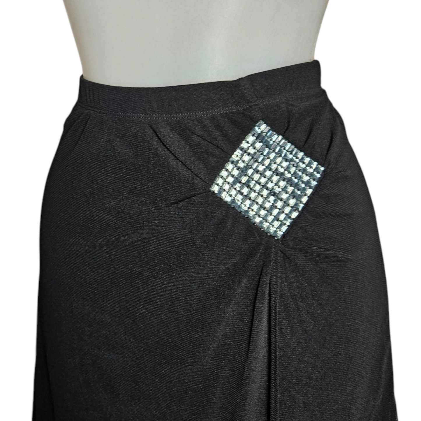 Jupe en voile avec strass