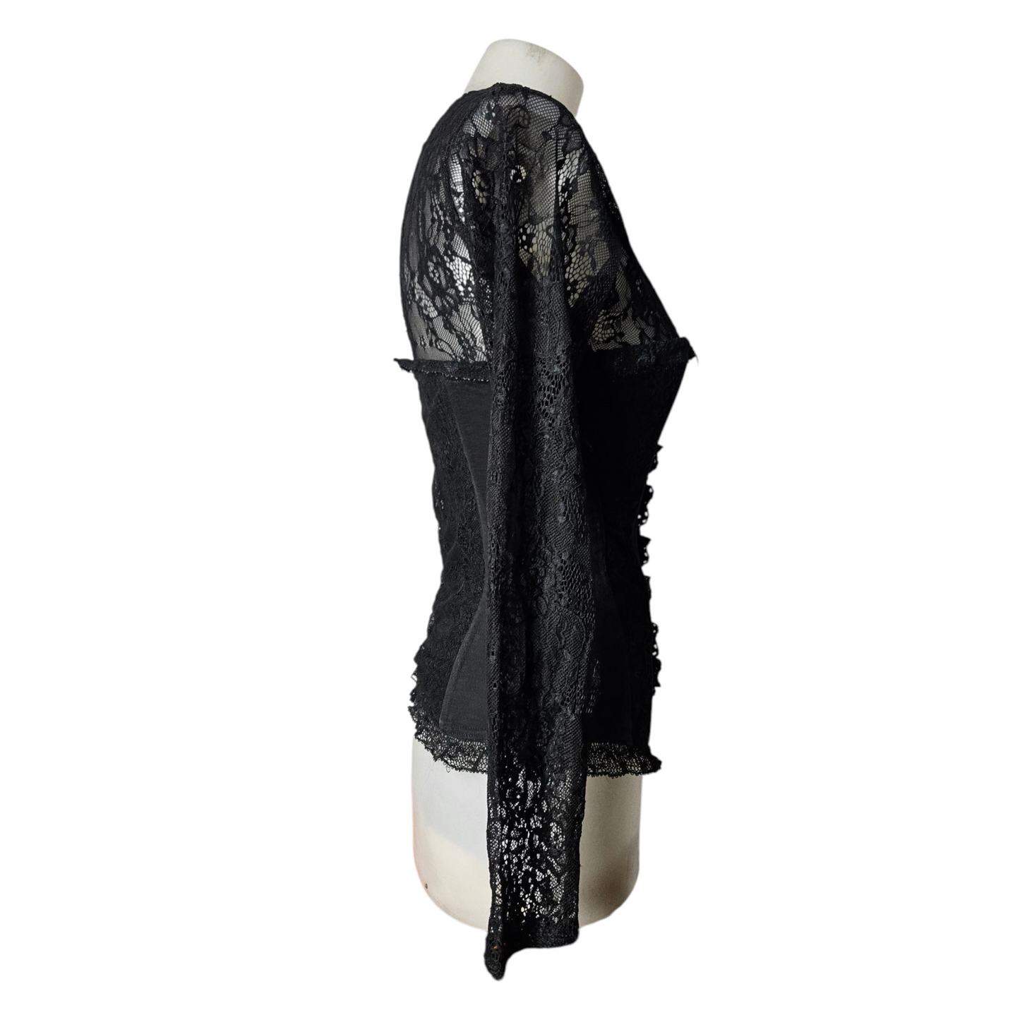 Haut whimsigoth détails dentelle