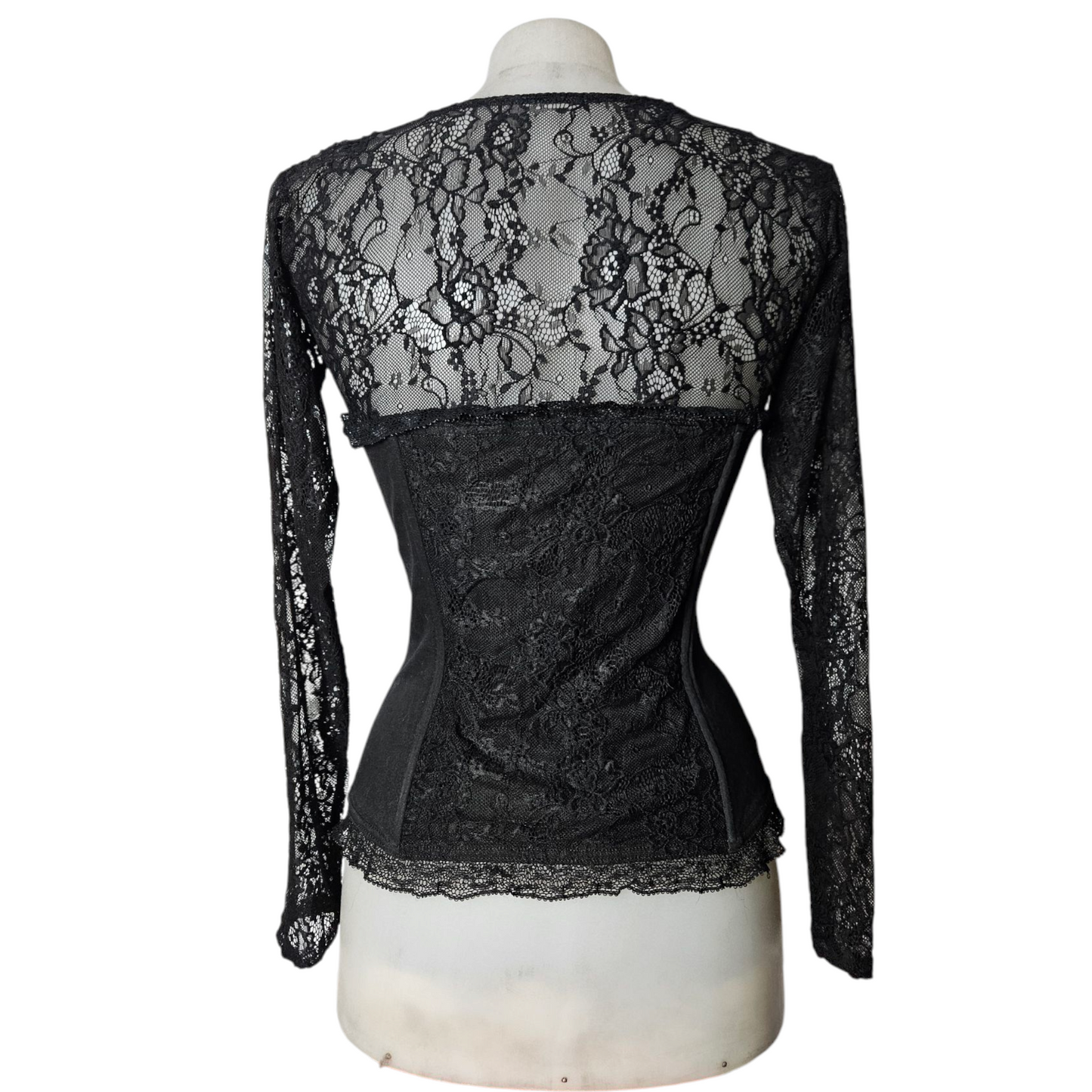 Haut whimsigoth détails dentelle