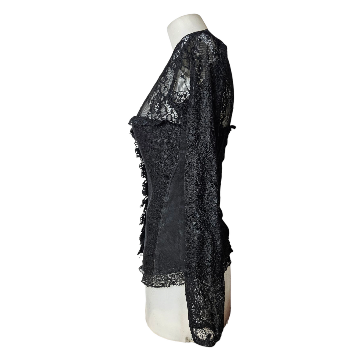 Haut whimsigoth détails dentelle