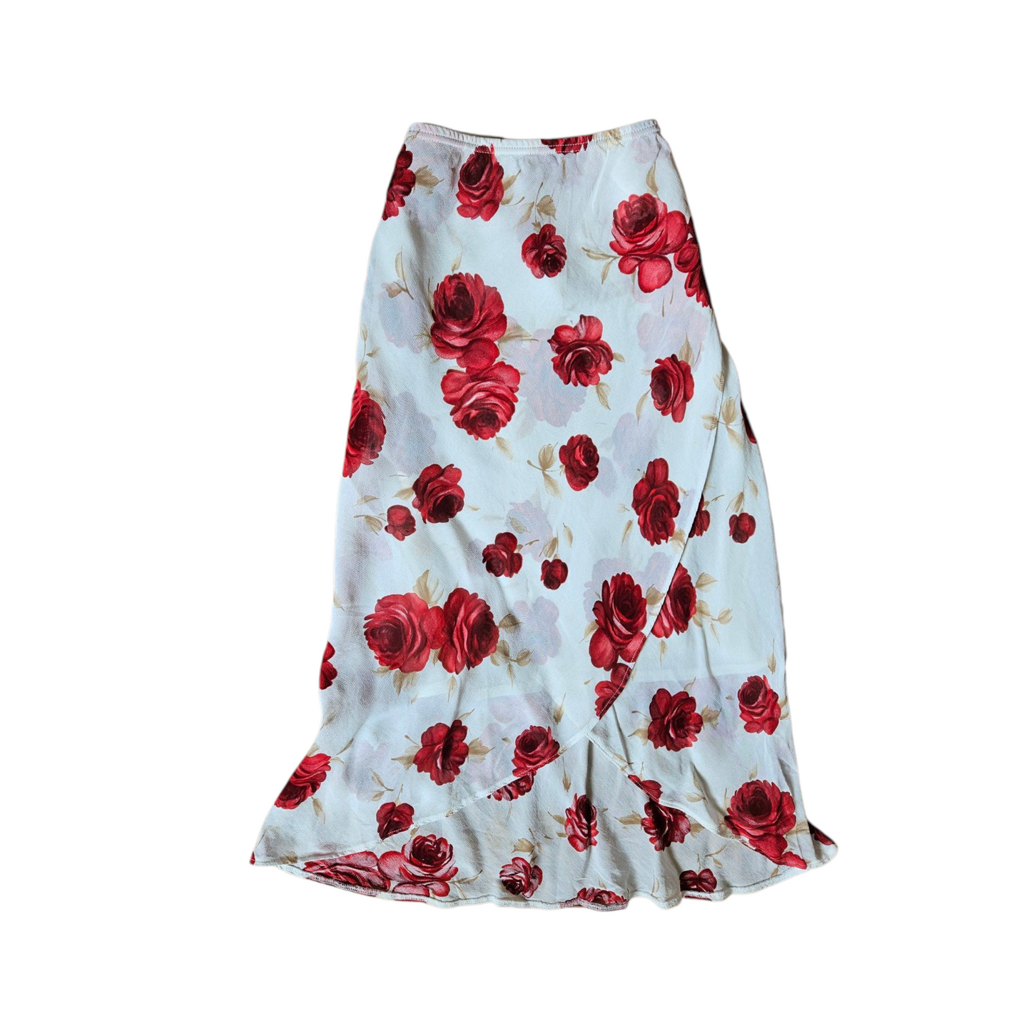 Floral tulip skirt