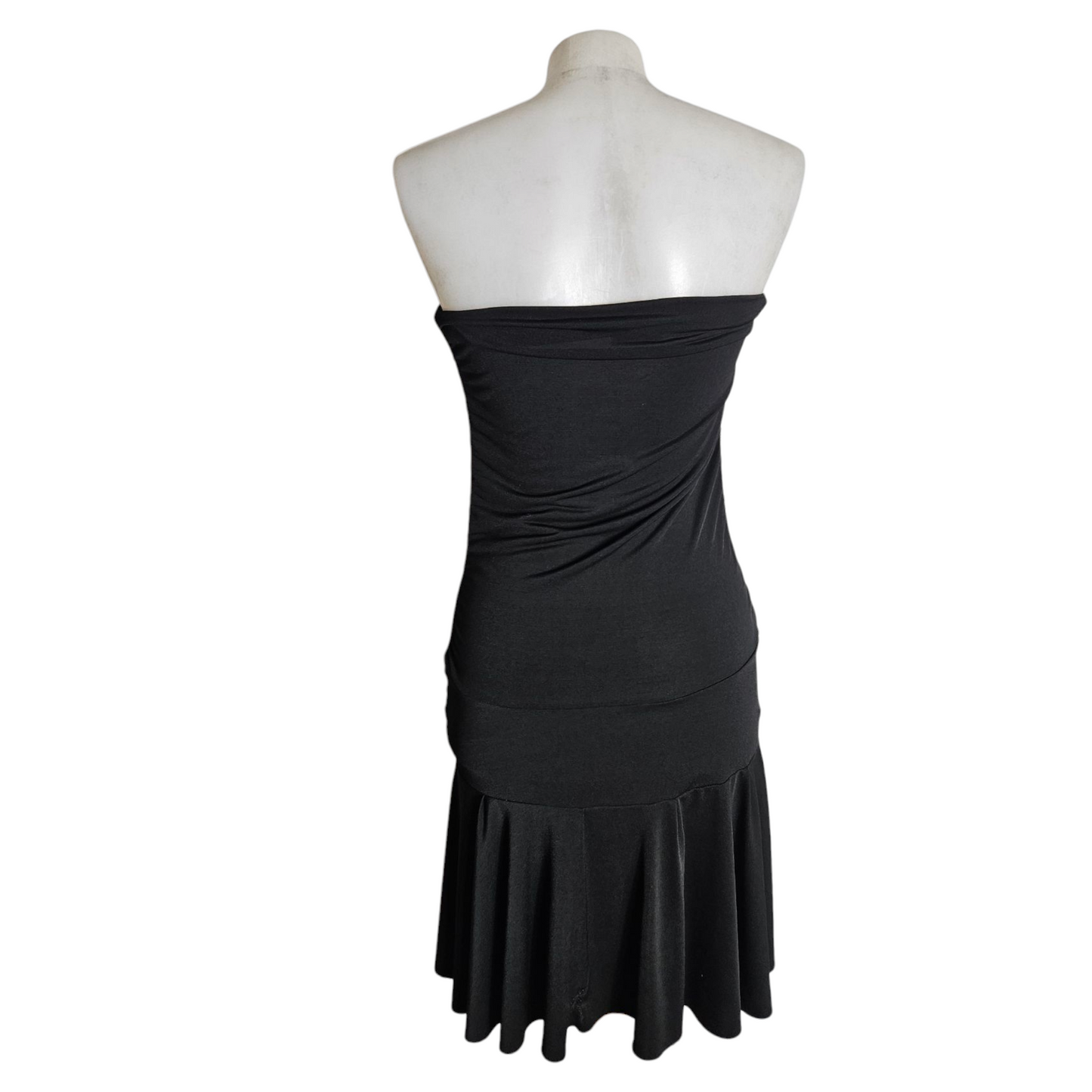 Robe strapless à boucle