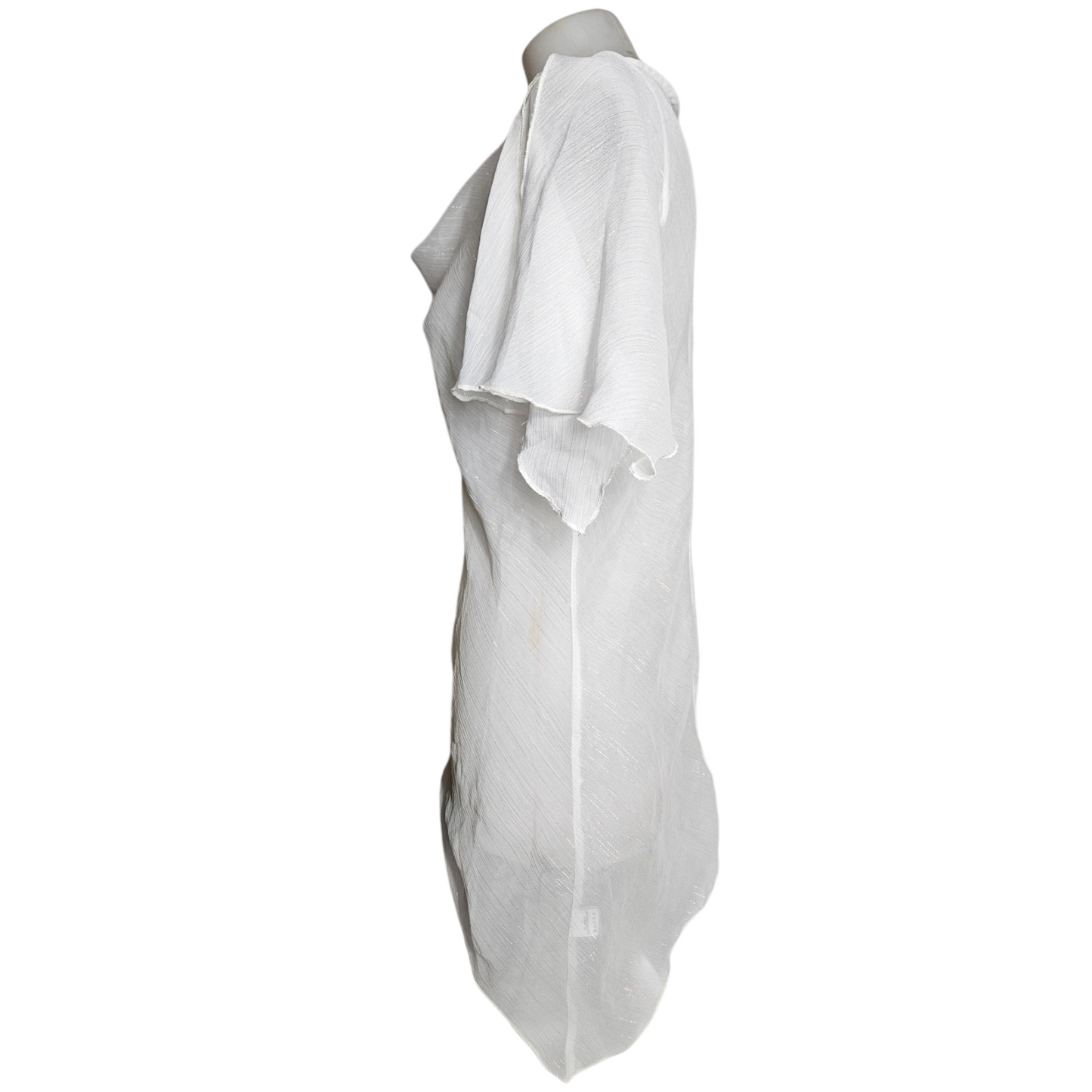 Haut en voile blanc
