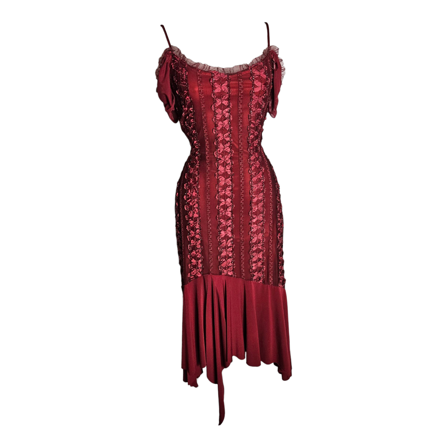 Romantic embroidered dress