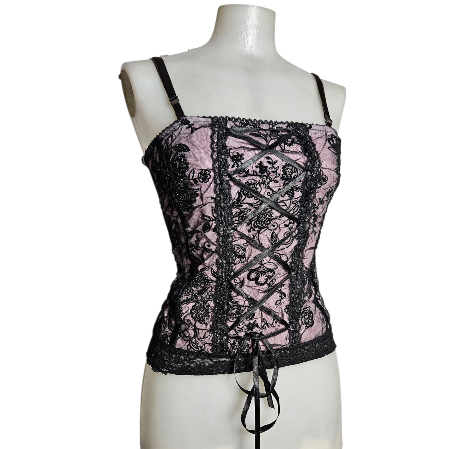 Lace corset top