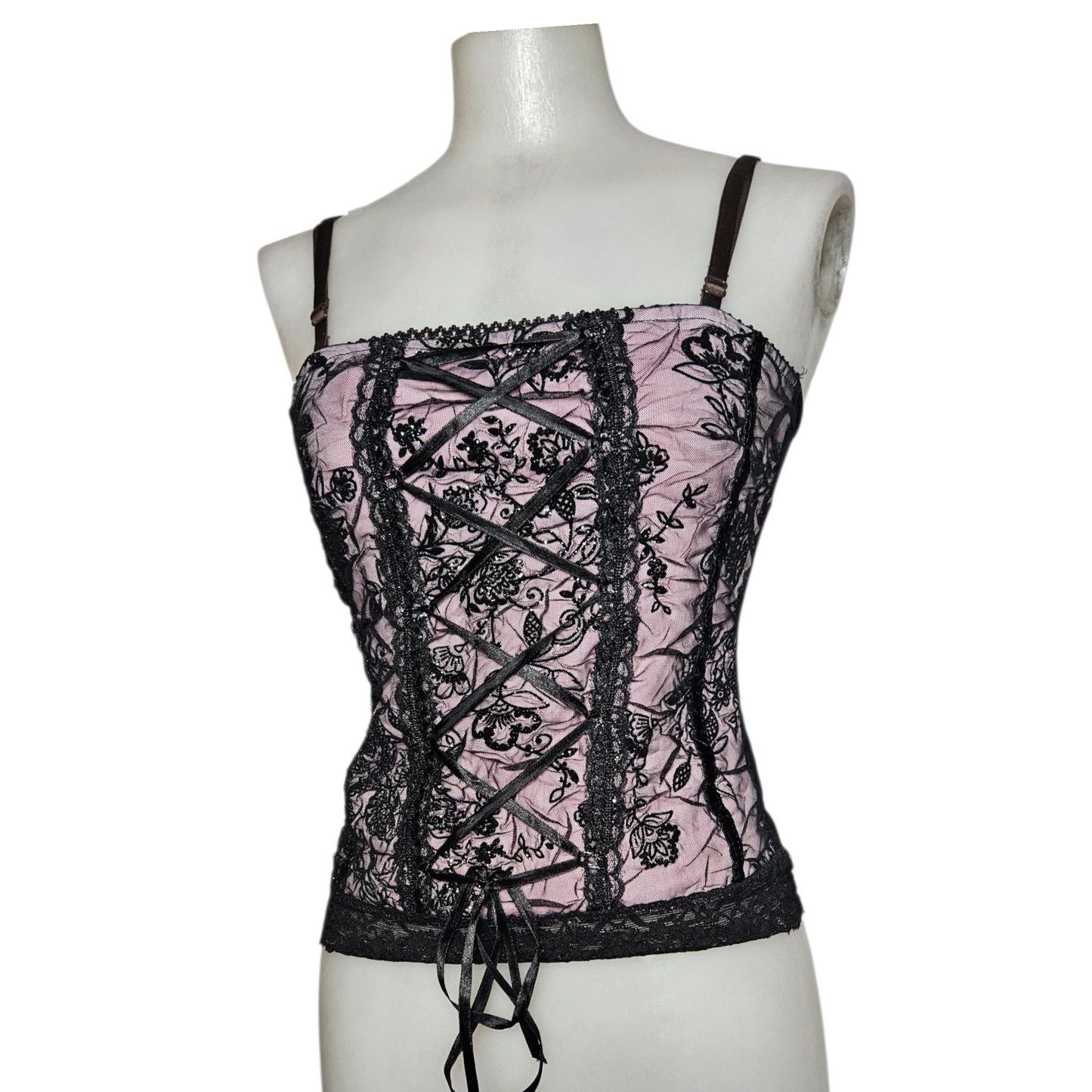 Lace corset top