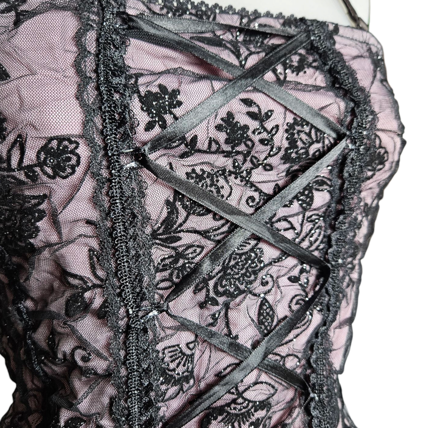 Lace corset top