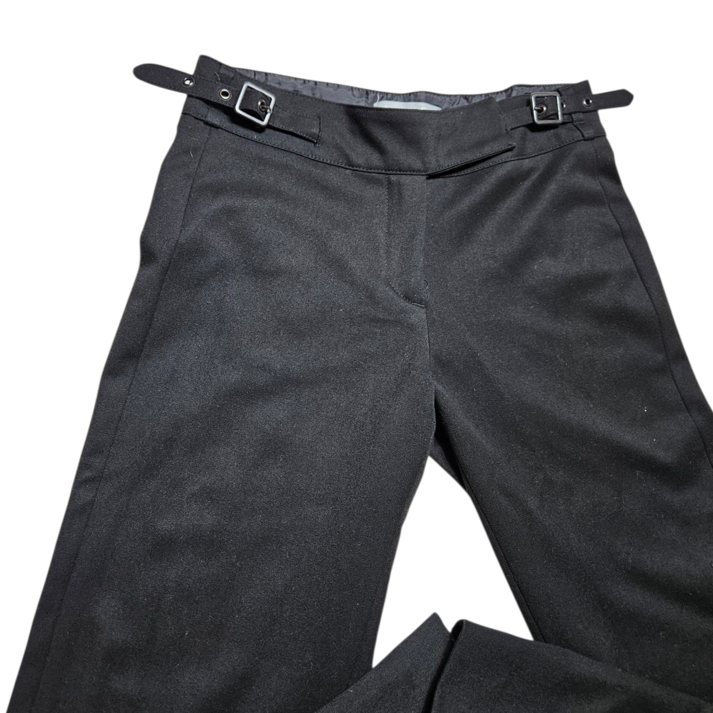 Officecore pants with strap details