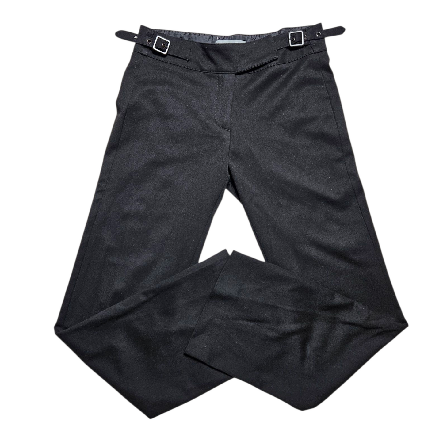 Officecore pants with strap details