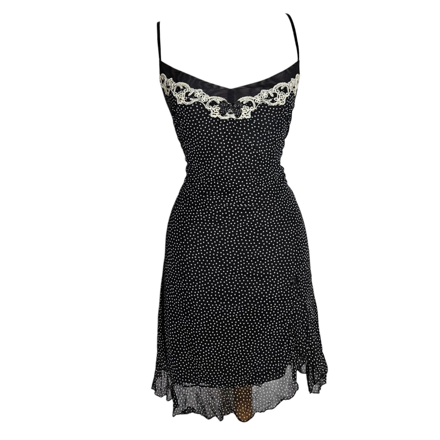 Robe esprit nuisette à pois