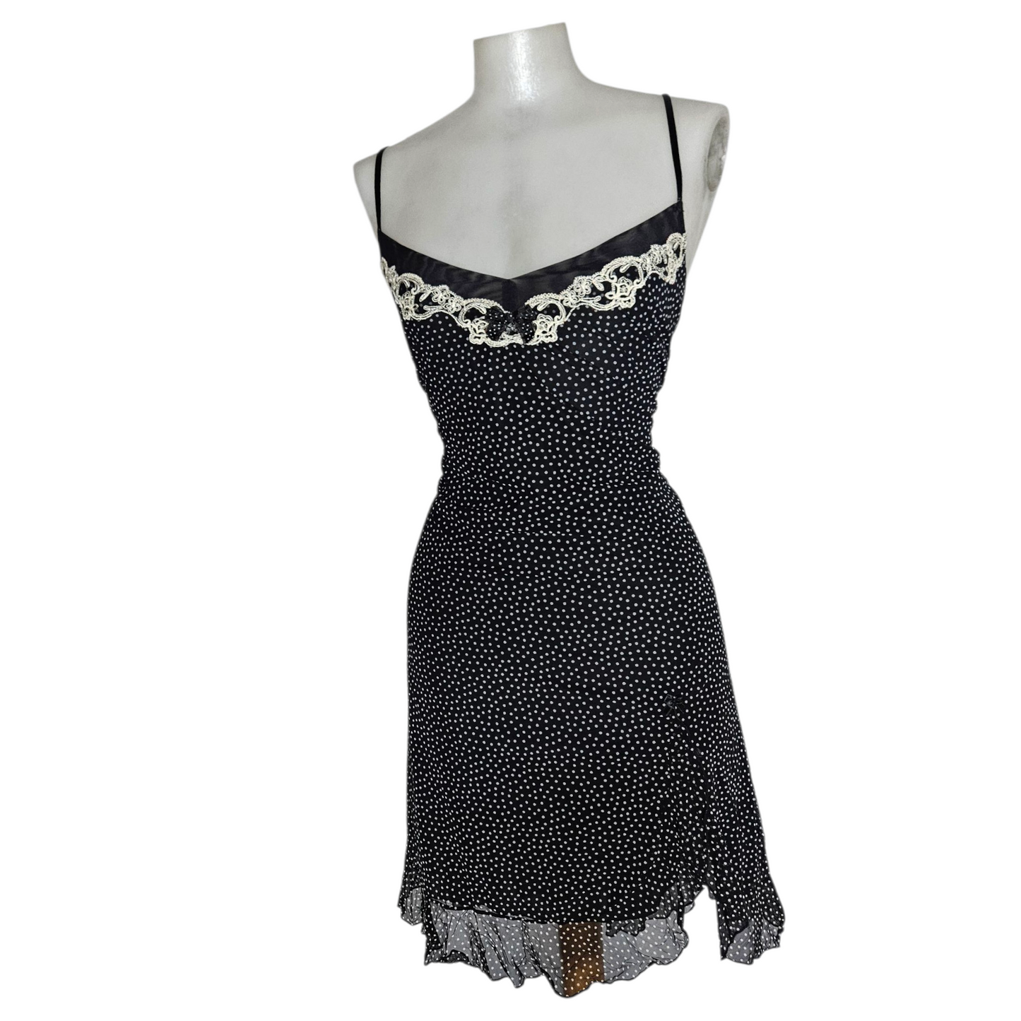Robe esprit nuisette à pois