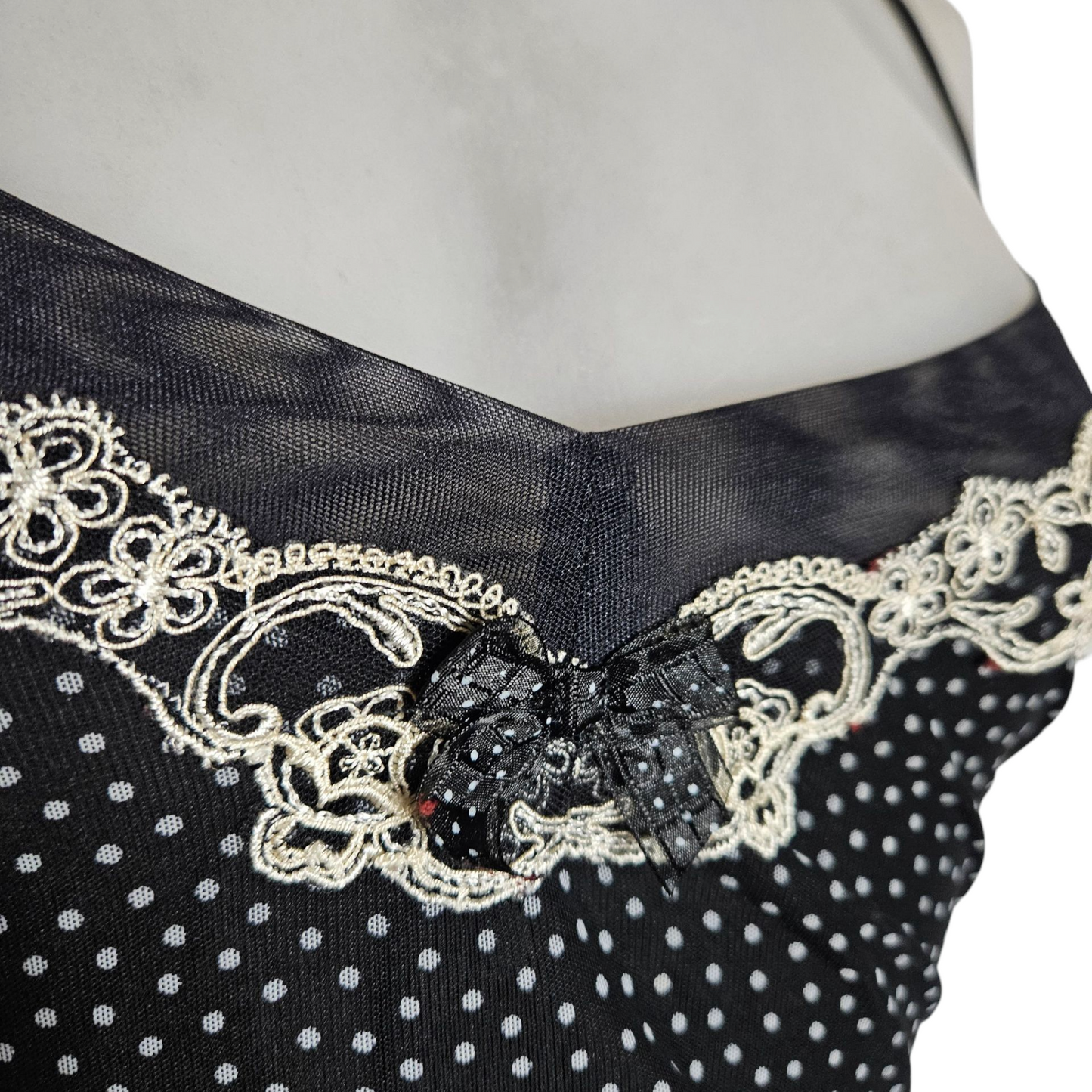 Robe esprit nuisette à pois