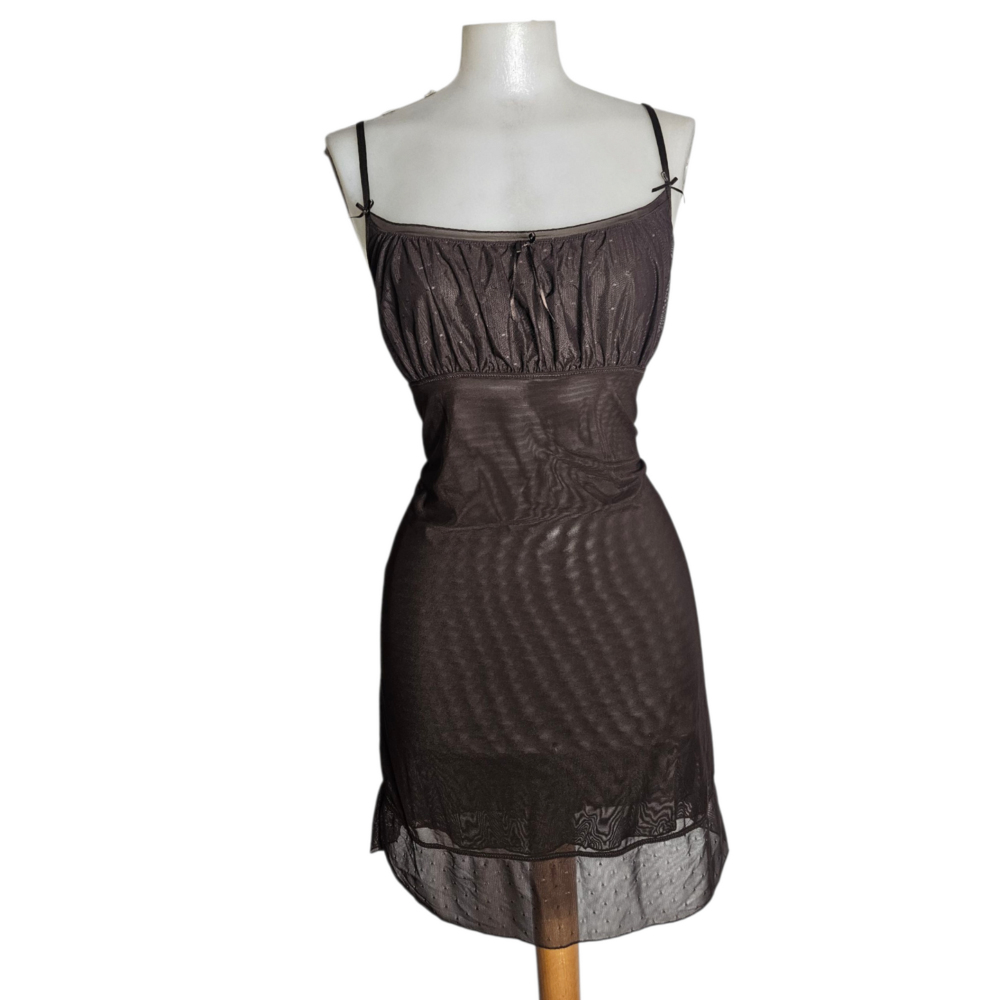 Robe en voile marron